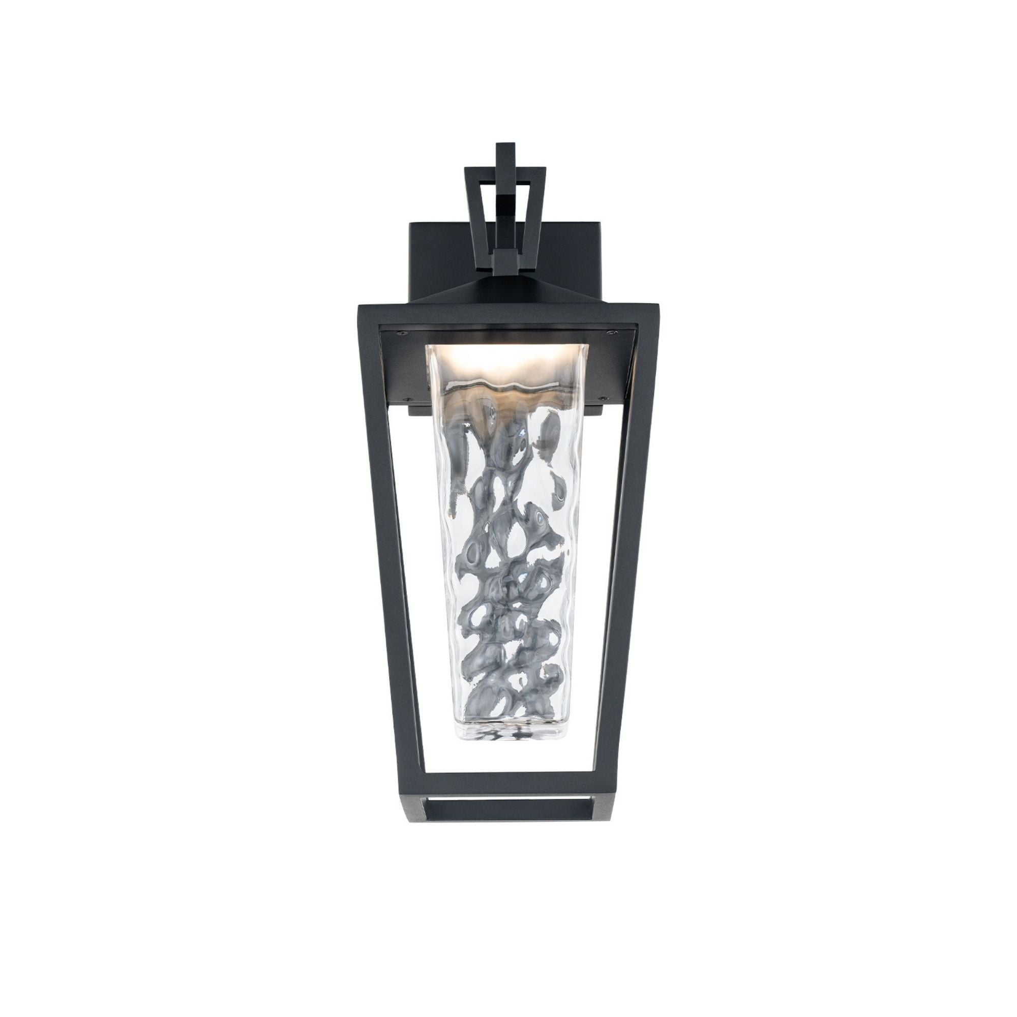 Manchester 25" LED Outdoor Wall Sconce, 4CCT, Black Finish