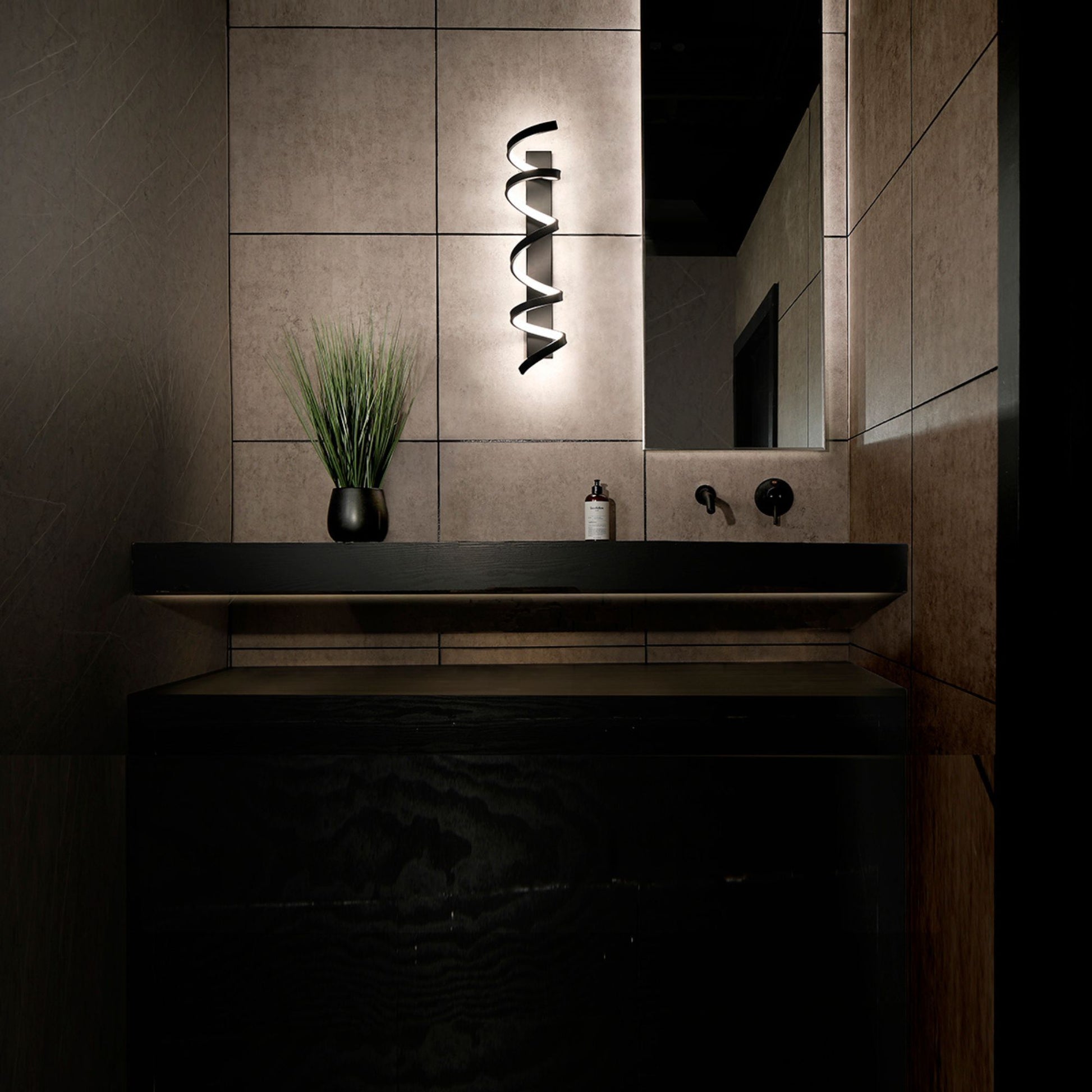 Marques Bathroom Vanity & Sconce 3000K - Bees Lighting