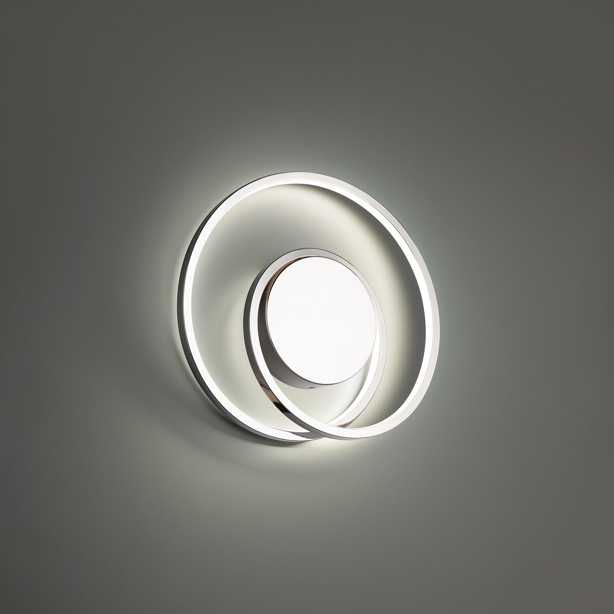 Marques 13" LED Wall Sconce, Chrome Finish