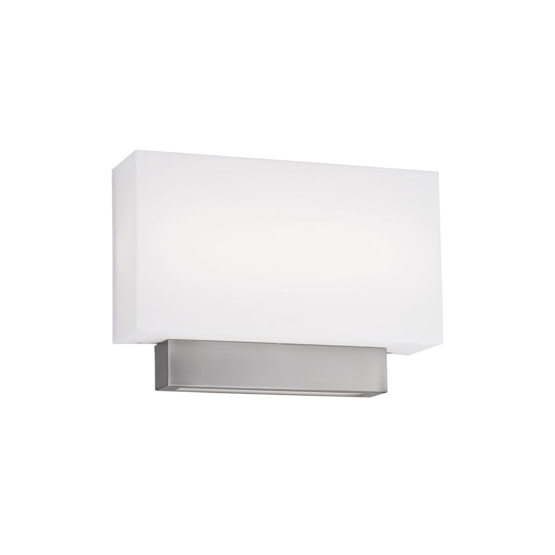 Maven 14" LED Wall Sconce, Brushed Nickel Finish - Bees Lighting