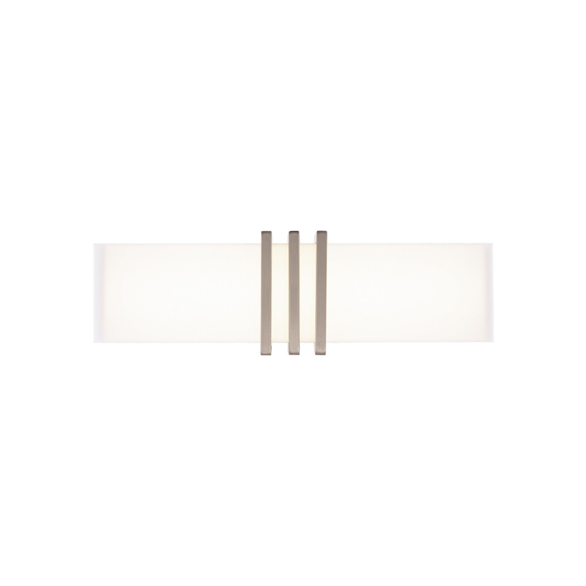 Minibar 18 in. LED Bath Bar 3000K Brushed Nickel finish