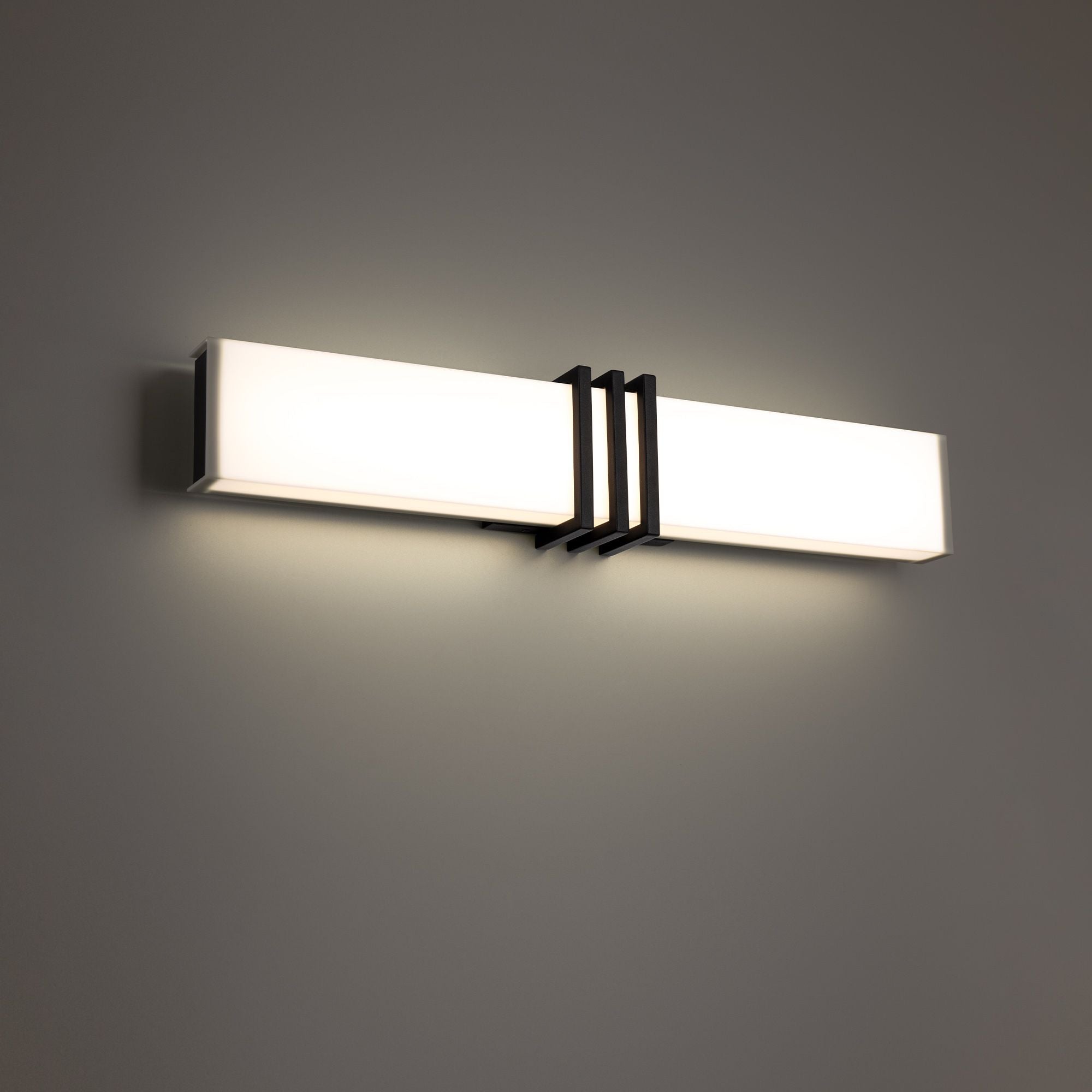 Minibar 28 in. LED Bath Bar 3000K Black finish