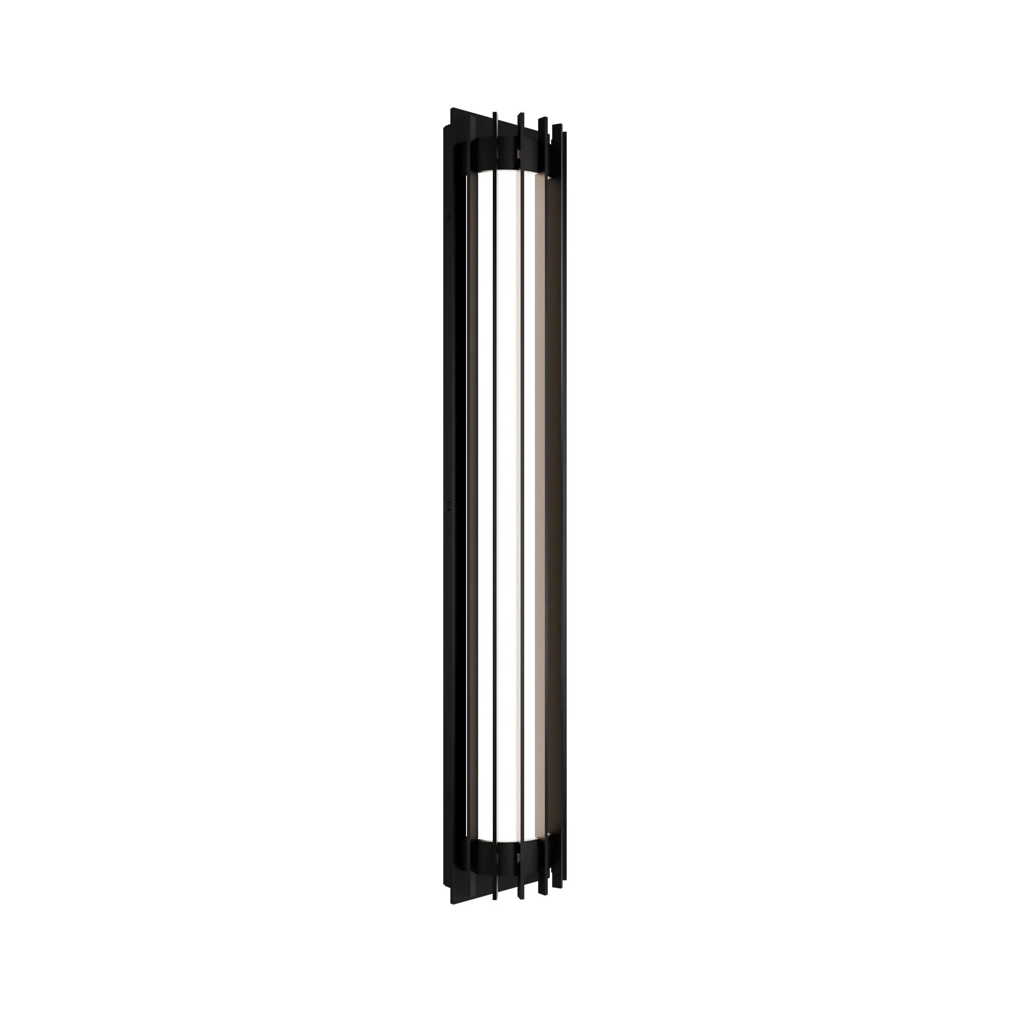 Moline 32" LED Outdoor Wall Sconce, 4CCT, Black Finish