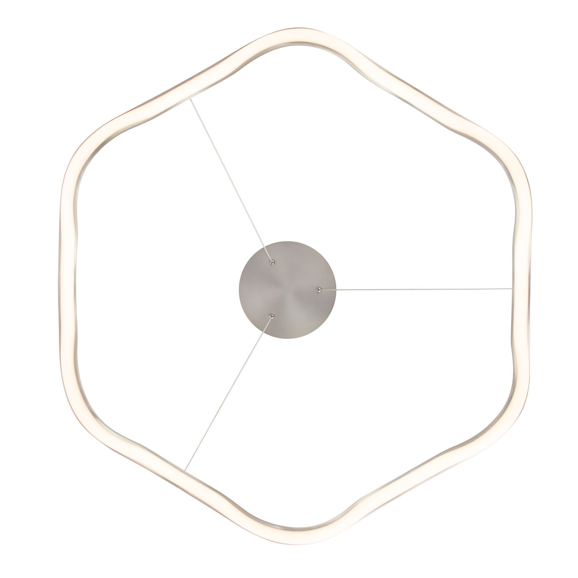 Morae 30" LED Pendant, Brushed Nickel Finish - Bees Lighting
