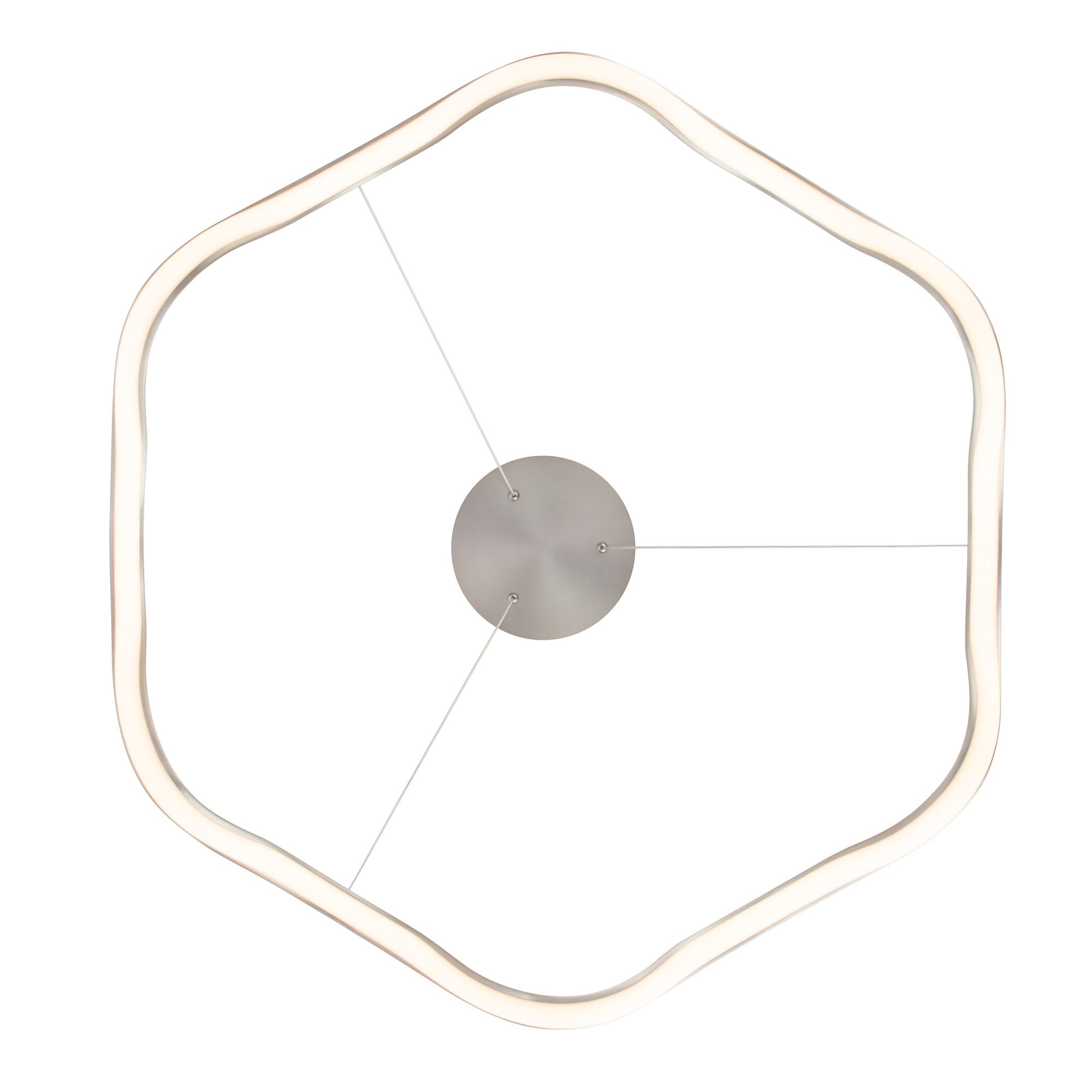 Morae 30" LED Pendant, Brushed Nickel Finish - Bees Lighting