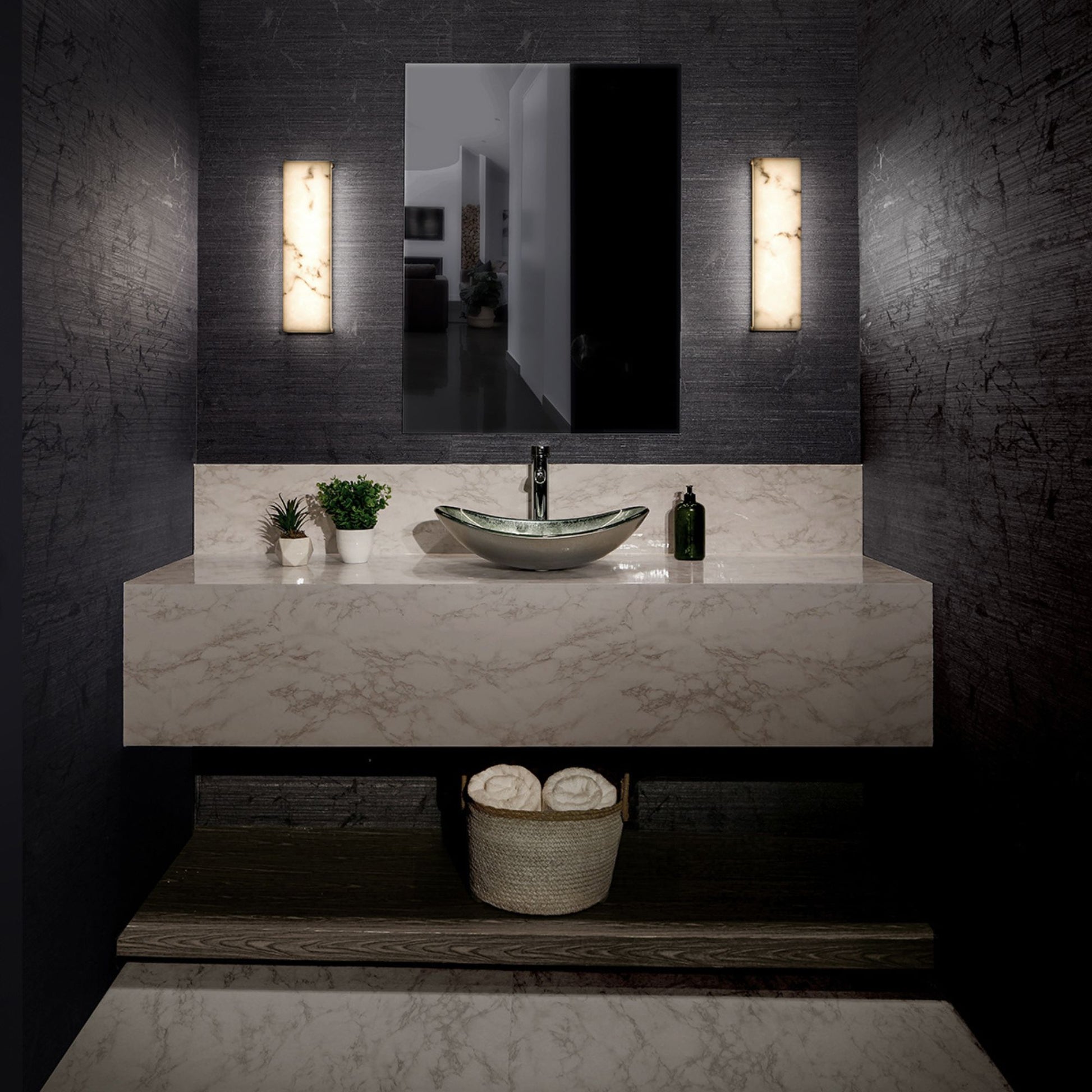Museo Bathroom Vanity & Sconce 3000K - Bees Lighting