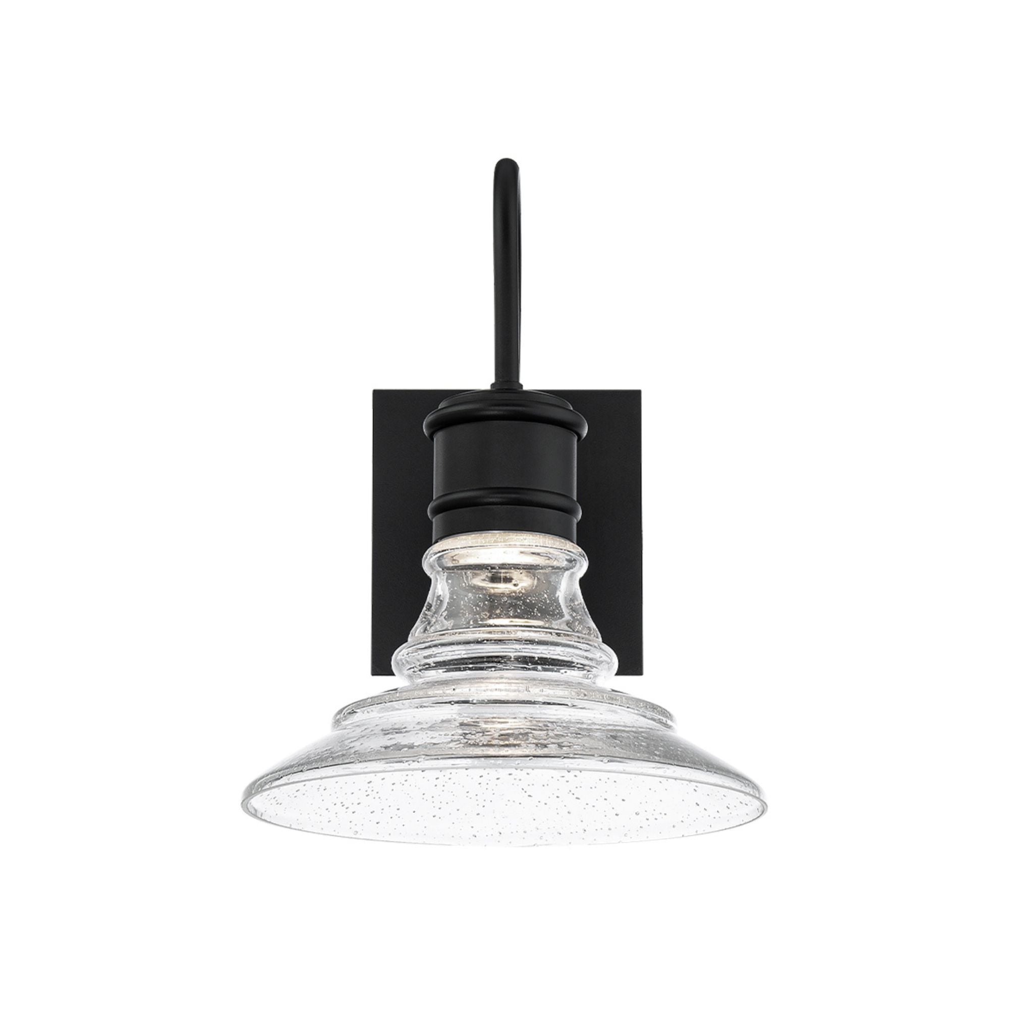 Nantucket 13 in. LED Outdoor Wall Sconce 174 Lumens 3000K Black Finish - Bees Lighting