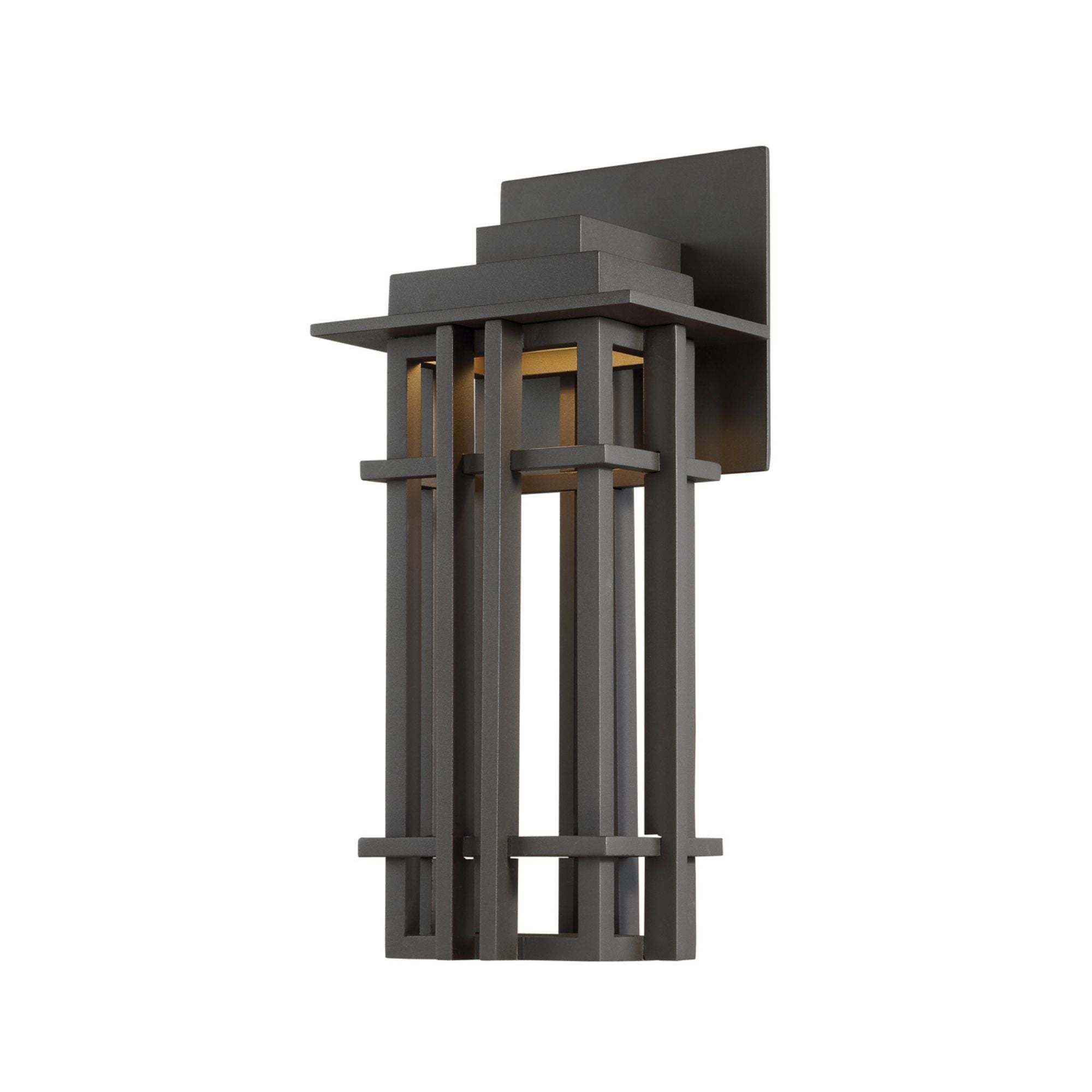 Nest 16 in. LED Outdoor Wall Sconce 280 Lumens 3000K Bronze Finish
