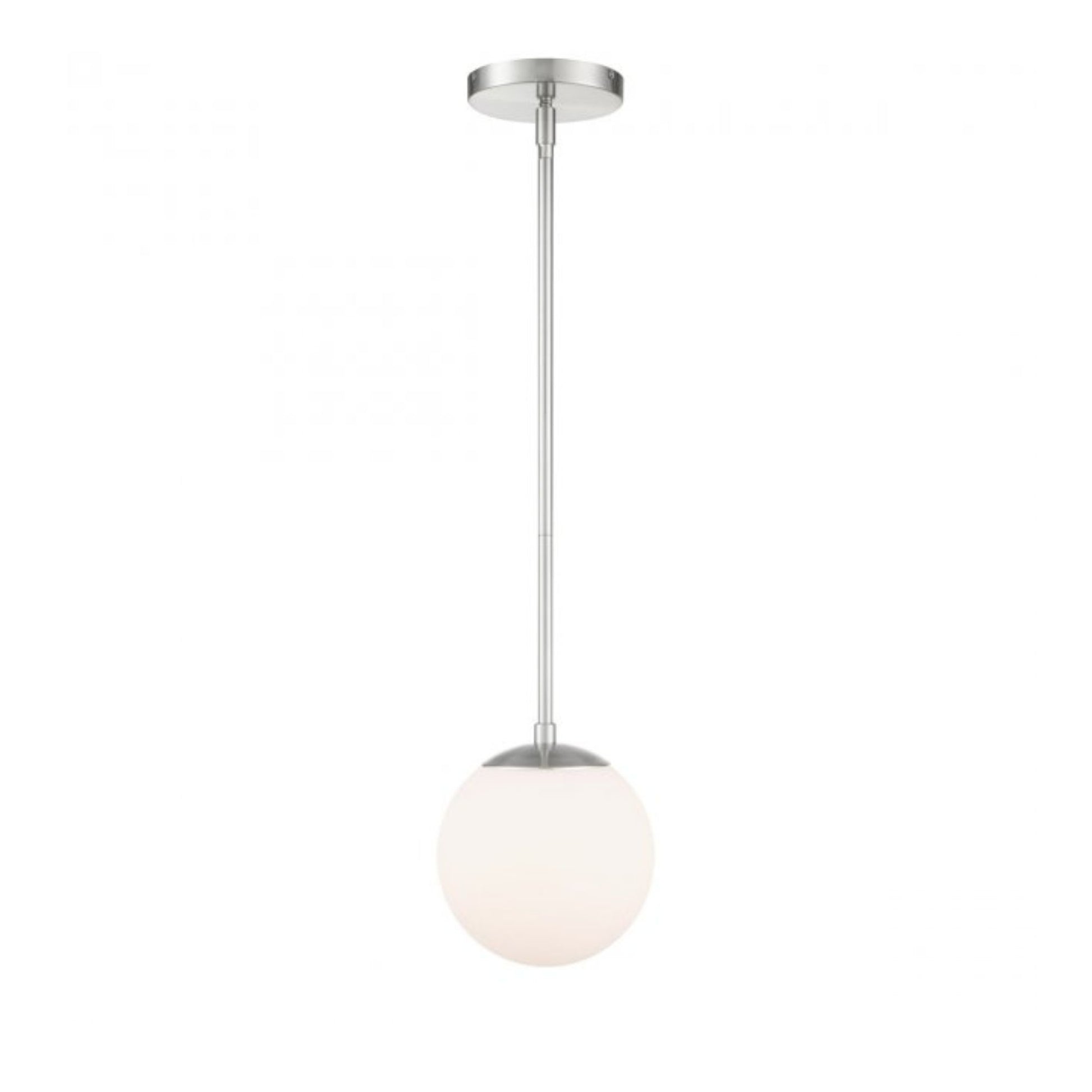 Niveous 7" LED Pendant, Brushed Nickel Finish - Bees Lighting