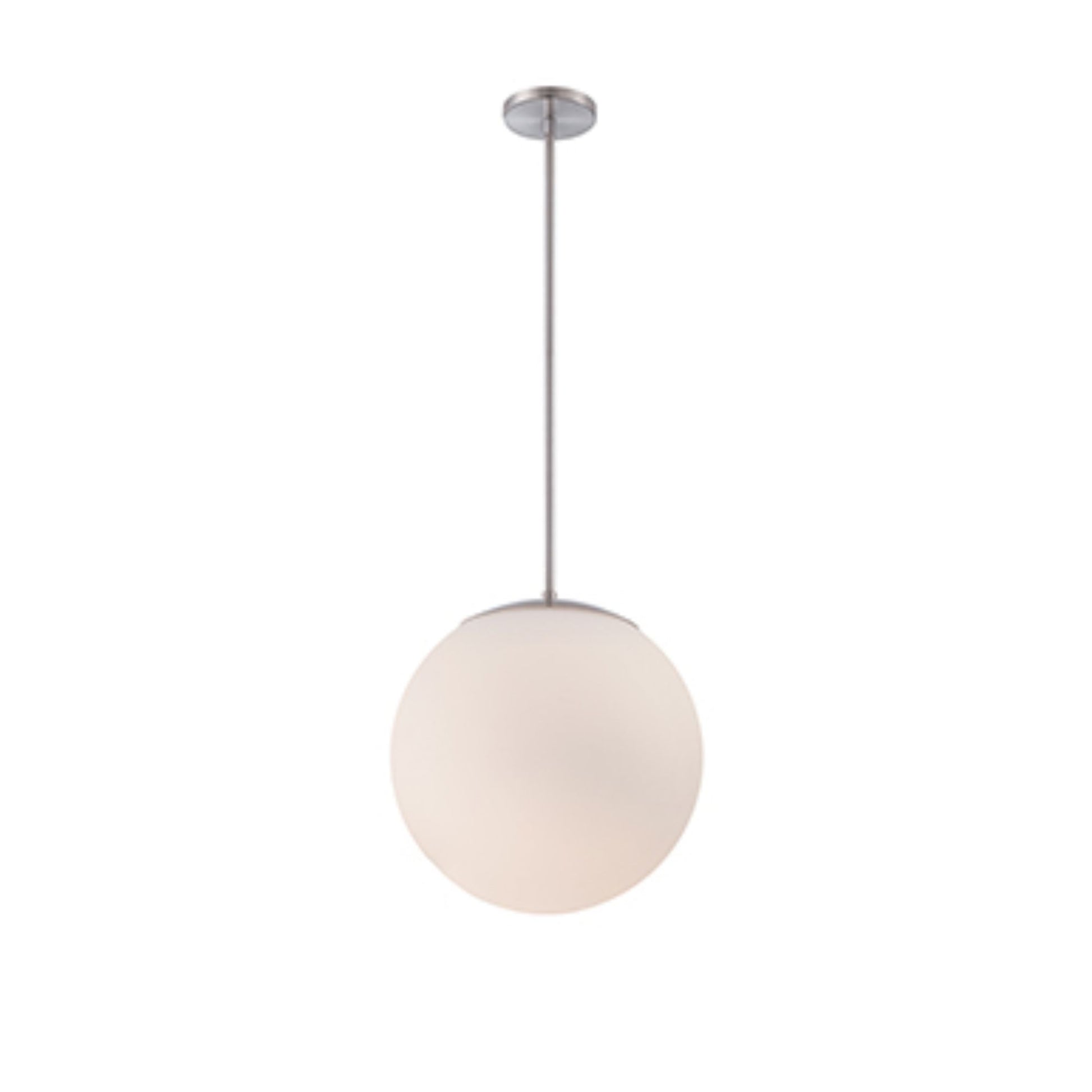 Niveous 10" LED Pendant, Brushed Nickel Finish - Bees Lighting