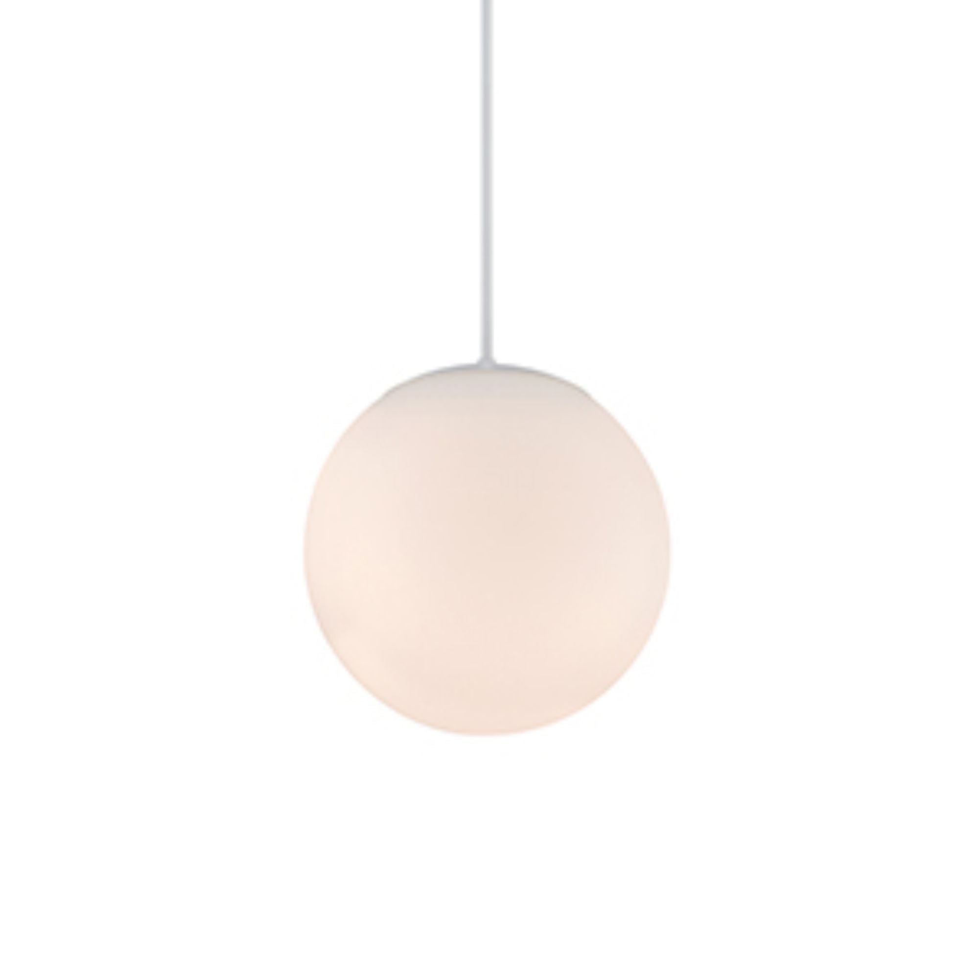 Niveous 14 In LED Pendant Light White Finish