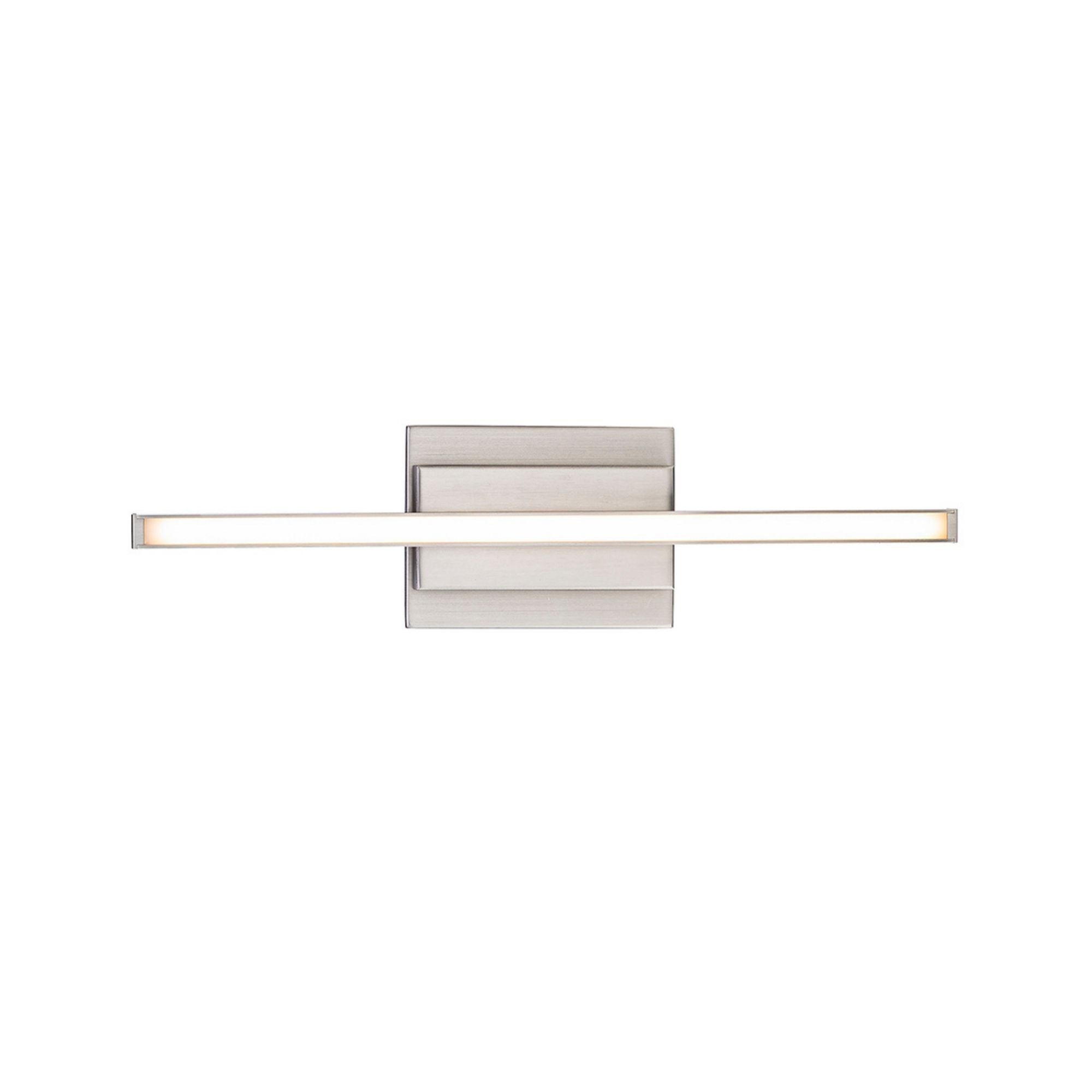 Parallax 18 in. LED Bath Bar 171 Lumens Selectable CCT Nickel finish