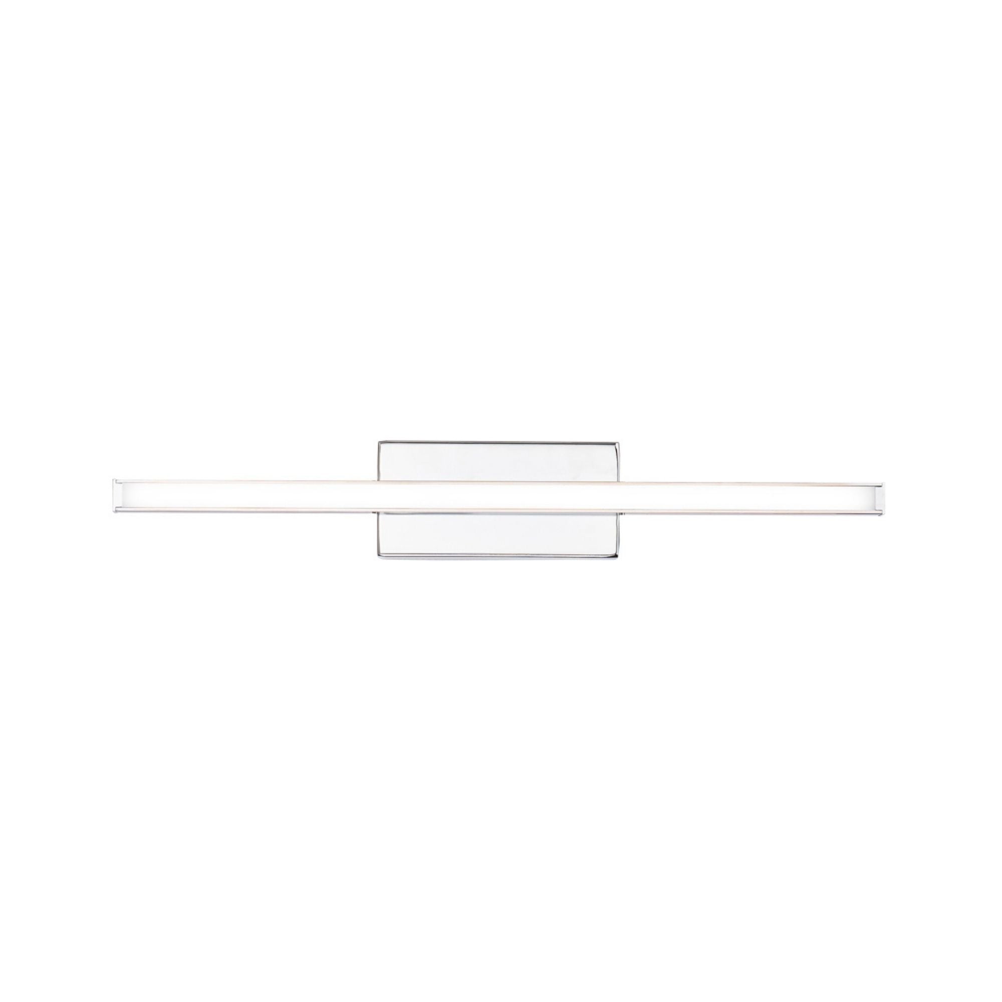 Parallax 18 in. LED Bath Bar 171 Lumens Selectable CCT Chrome finish
