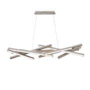 Parallax 42" LED Linear Pendant, Brushed Nickel Finish