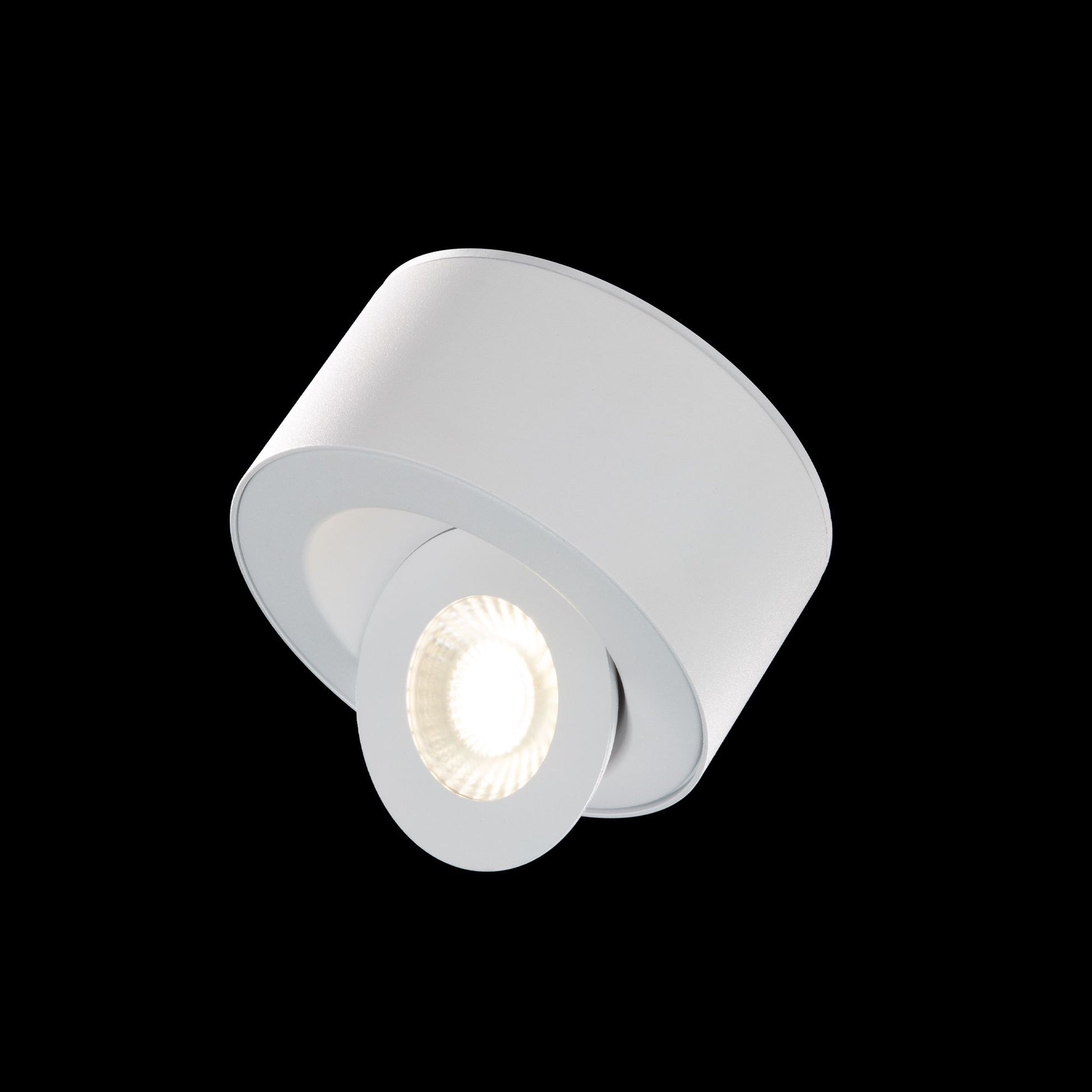 Peek 5" LED Outdoor Flush Mount, 3CCT, White Finish - Bees Lighting