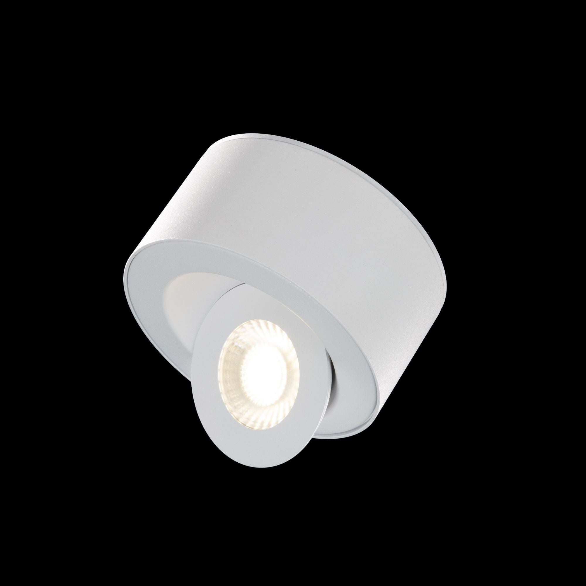 PEEK 5 in. LED Outdoor Flush Mount 3000K White finish
