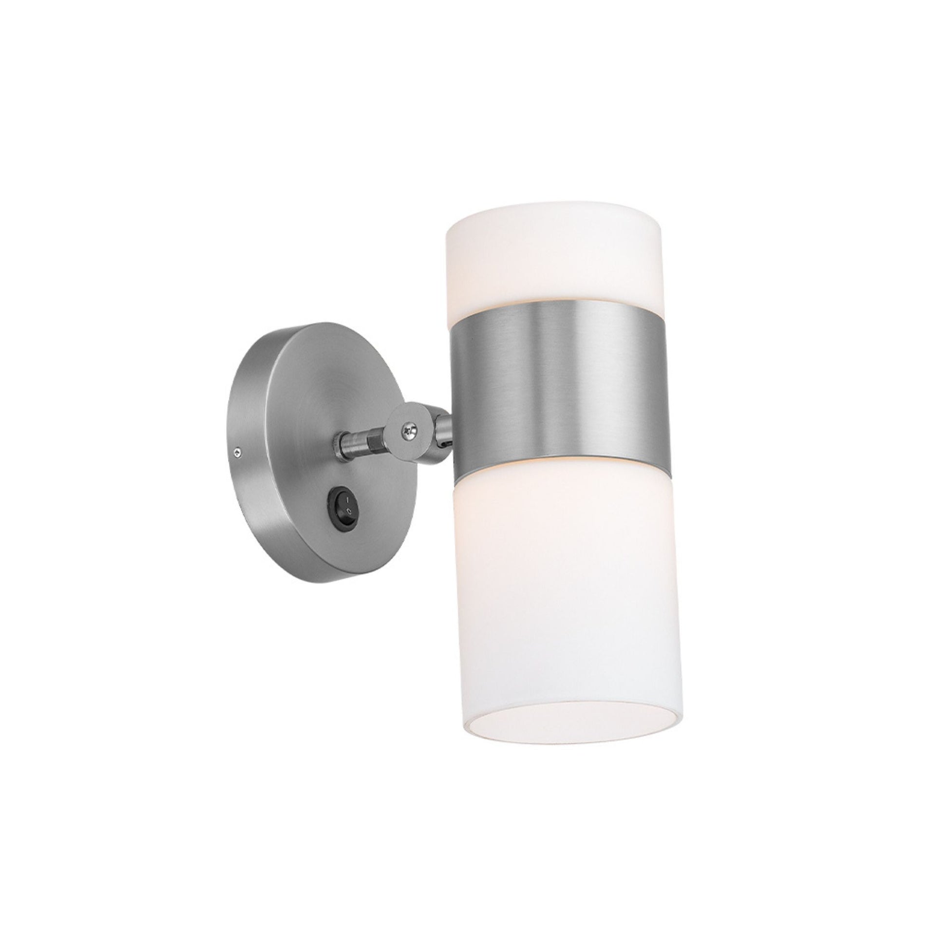 Pencil Skirt 10 in. LED Swing Arm Wall Sconce 367 Lumens 3000K Nickel Finish - Bees Lighting