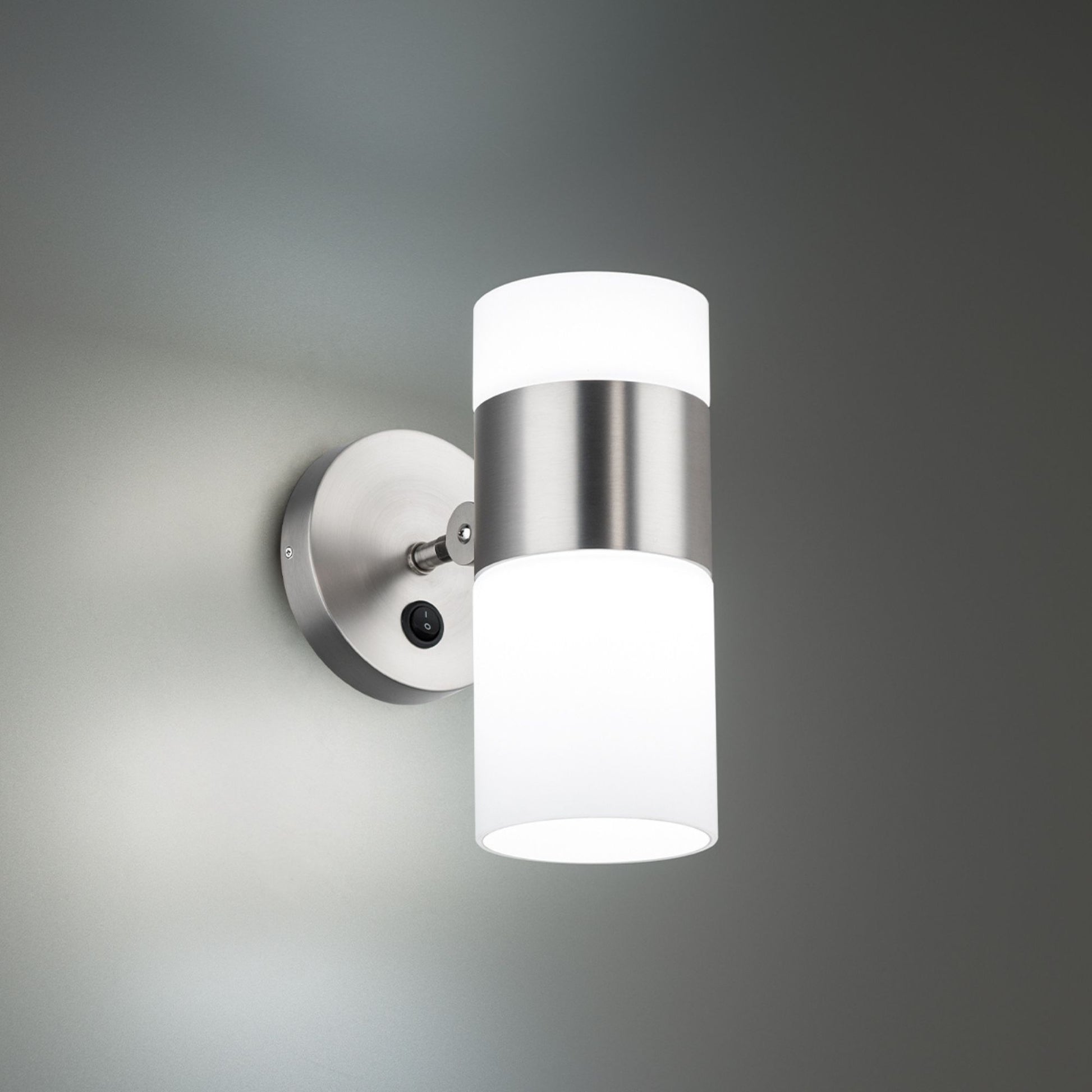 Pencil Skirt 10 in. LED Swing Arm Wall Sconce 367 Lumens 3000K Nickel Finish - Bees Lighting