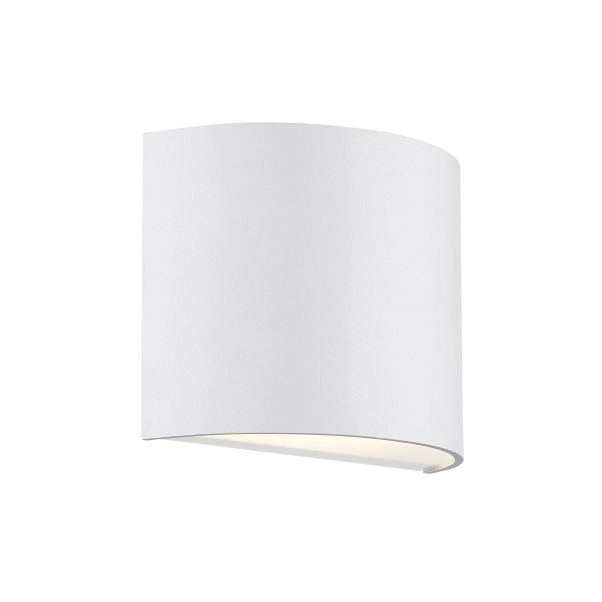 Pocket 7 In LED Wall Light 3000K White Finish