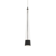 Quill 16" LED Mini Pendant, 4CCT, Black Finish