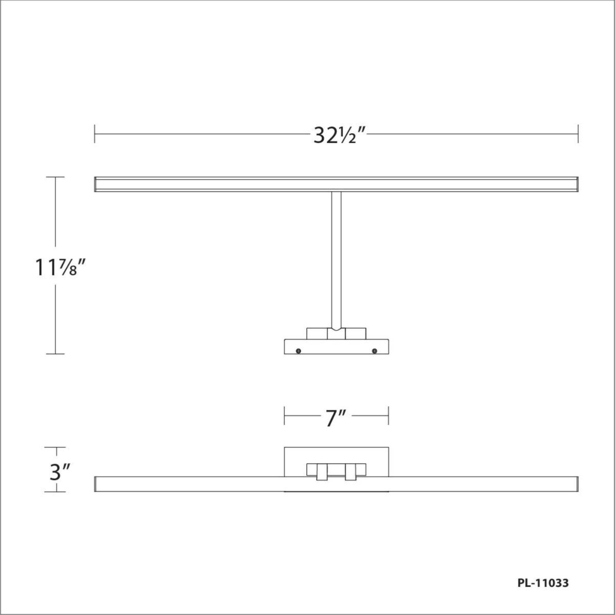 Reed 33" LED Swing Arm Wall Lamp, Black Finish - Bees Lighting