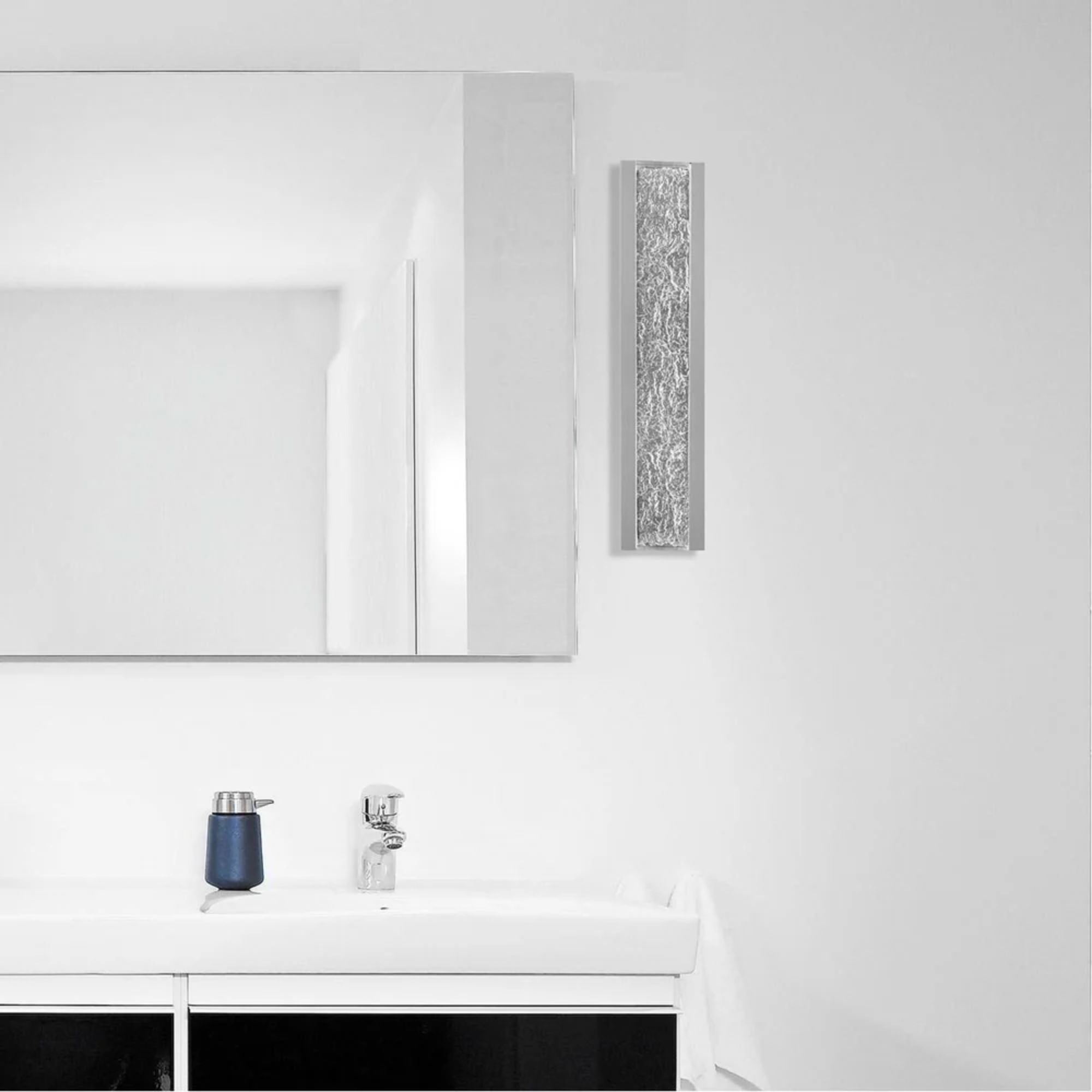 Repose 37 in. LED Bath Bar 1785 Lumens 3500K Aluminum Finish