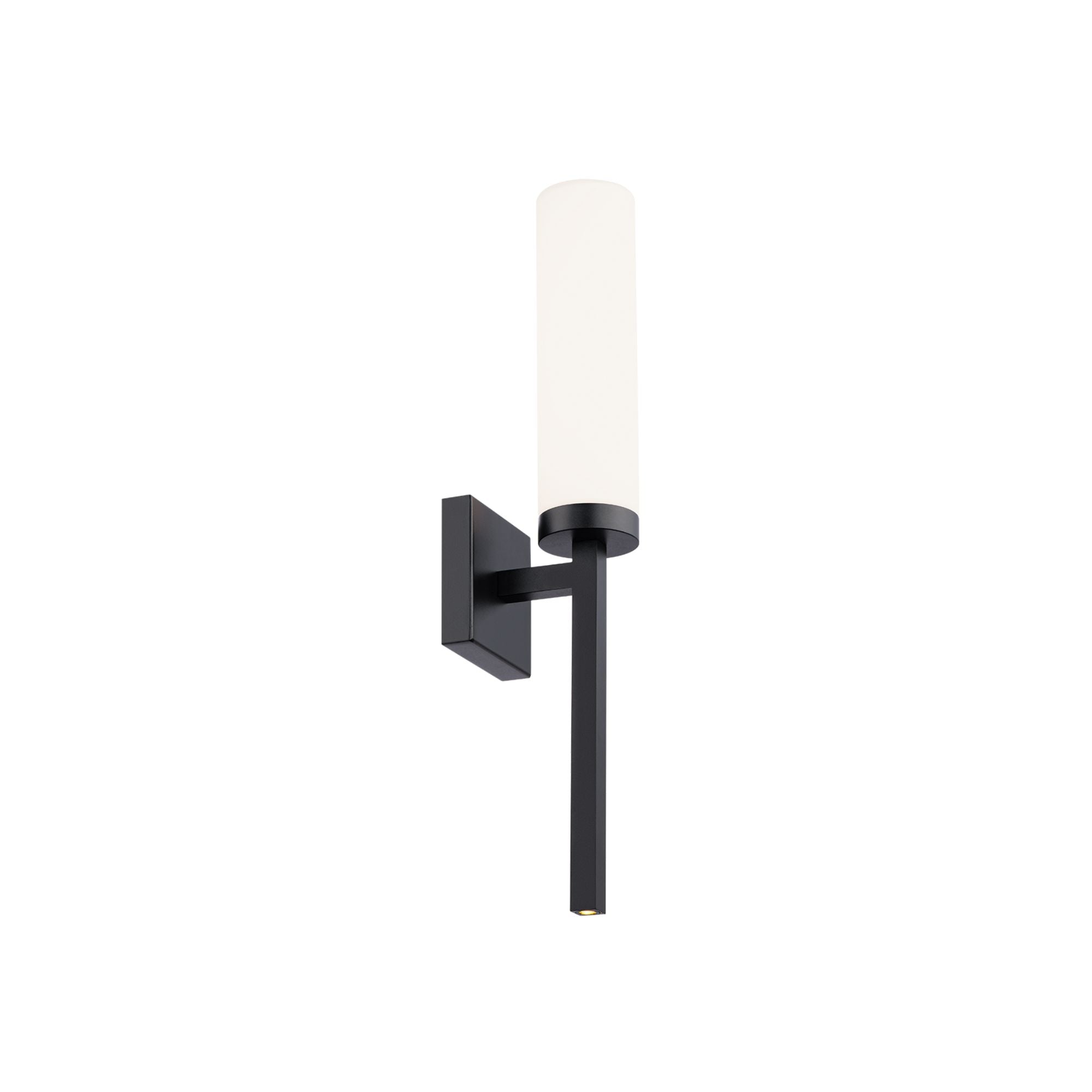 Saltaire 22 in. LED Wall Light Black finish - Bees Lighting