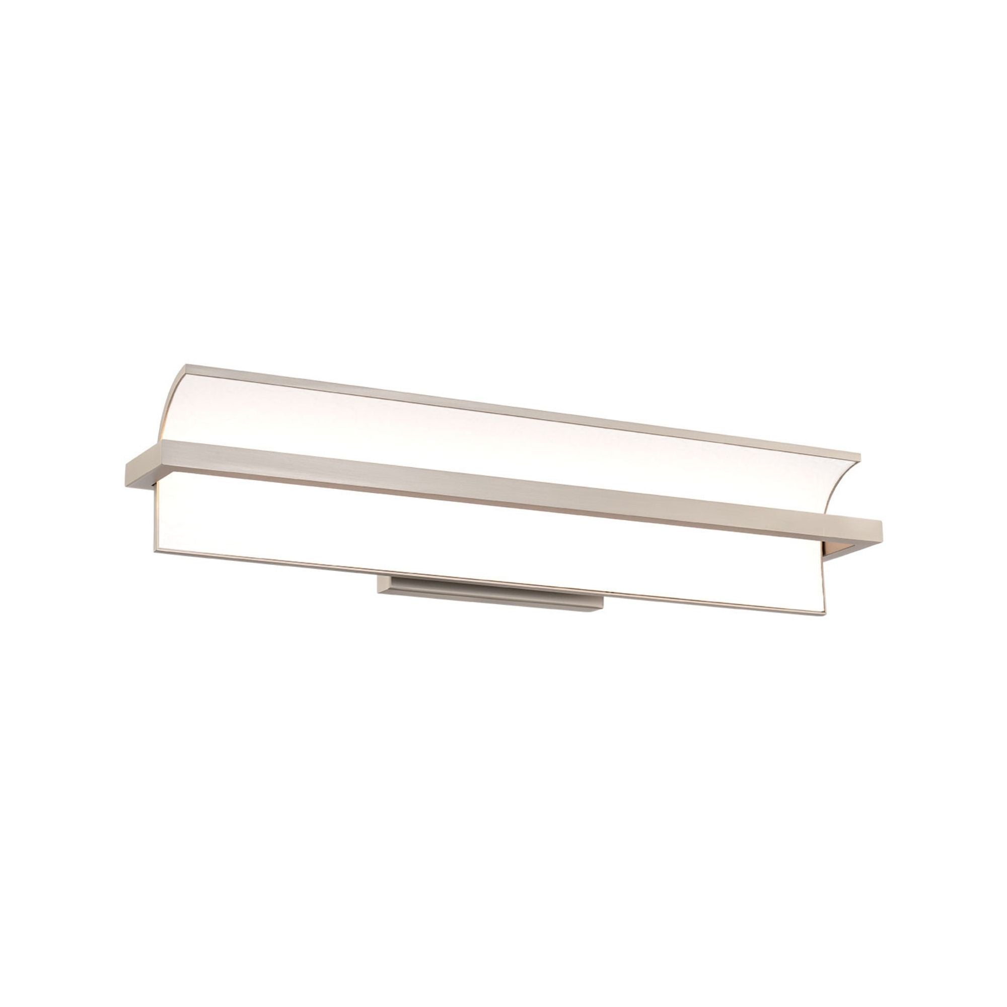 Shard 24" LED Wall Sconce, 4CCT, Brushed Nickel Finish