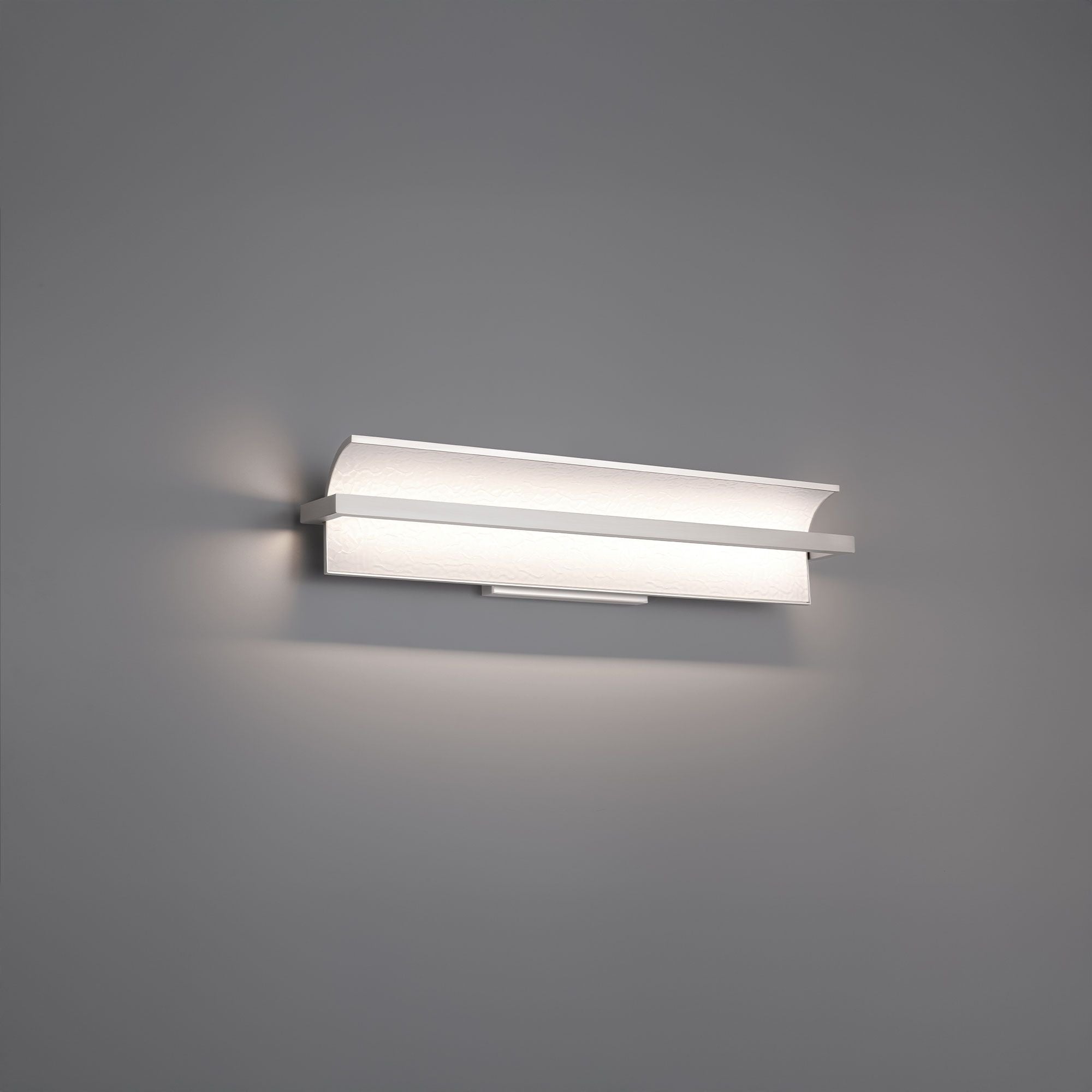 Shard 24" LED Wall Sconce, 4CCT, Brushed Nickel Finish