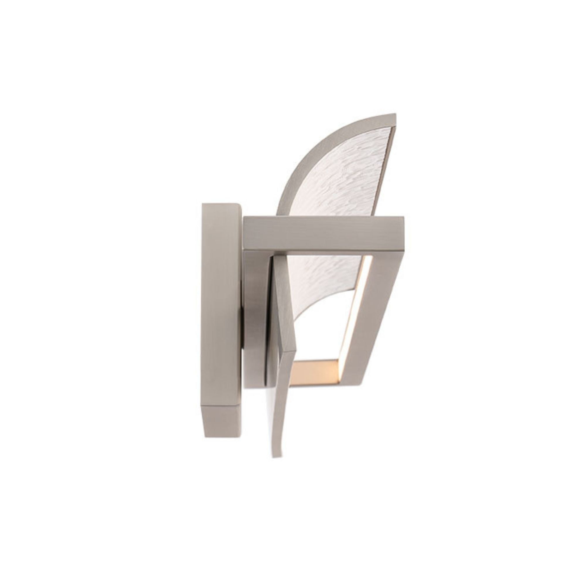 Shard 24" LED Wall Sconce, 4CCT, Brushed Nickel Finish