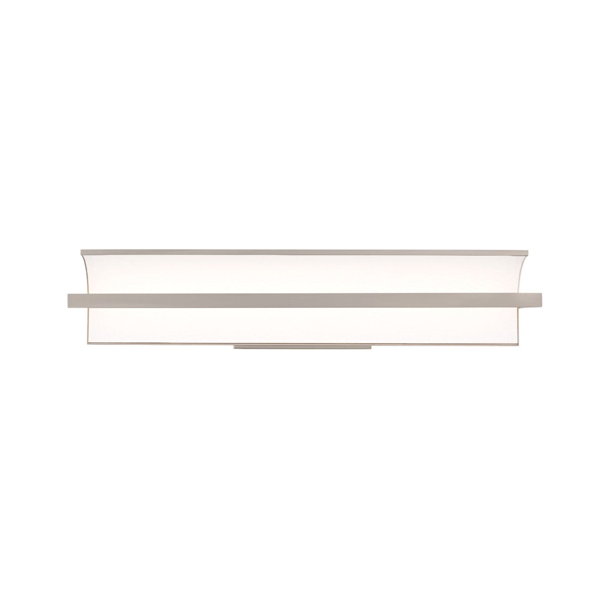 Shard 24" LED Wall Sconce, 4CCT, Brushed Nickel Finish