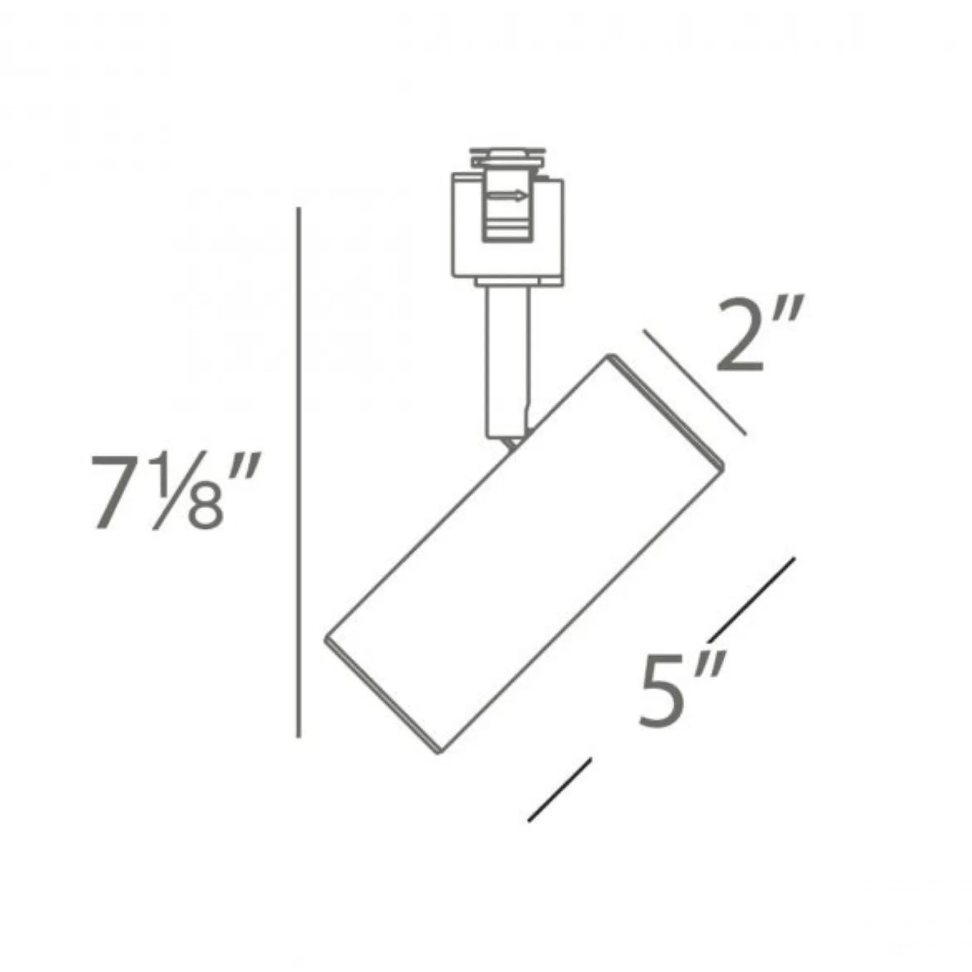 Silo X10, 10W LED Track Head, 800 Lumens 3000K, Juno, Black
