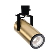 Silo X20, 20W LED Track Head, 1100 Lumens 3000K, Juno, Brass
