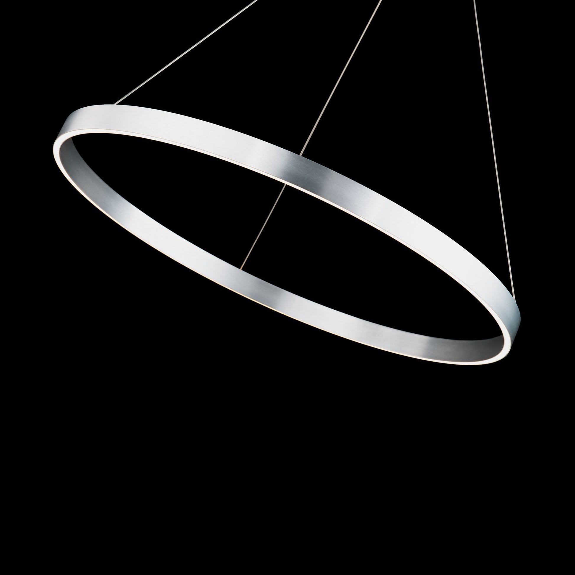Sirius 31" LED Pendant, Brushed Aluminum Finish - Bees Lighting