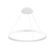 Sirius 31" LED Pendant, White Finish