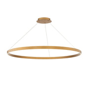 Sirius 48" LED Pendant, Aged Brass Finish