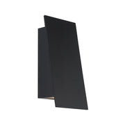 Slant 11" LED Wall Light, Black Finish - Bees Lighting