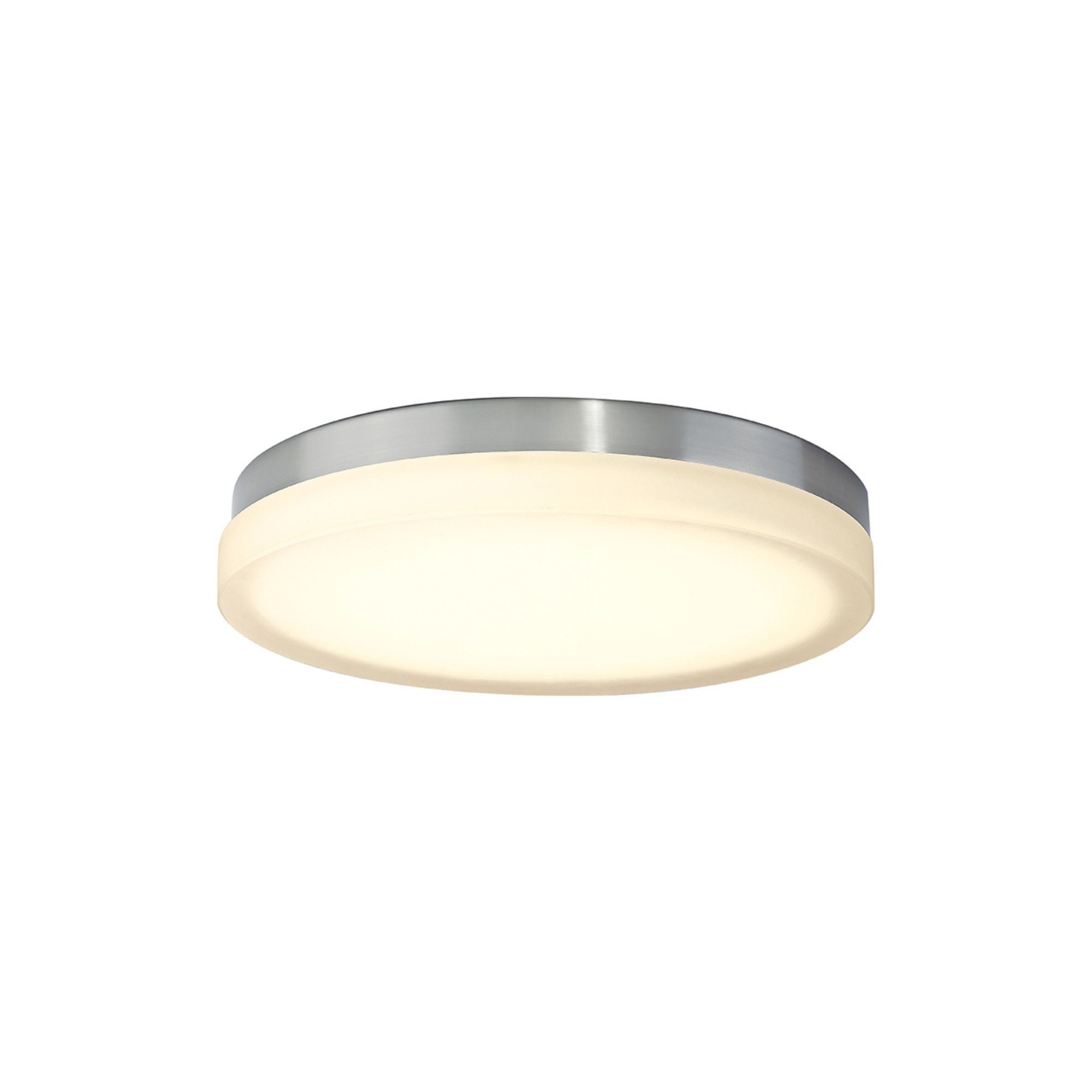 Slice 9" LED Flush Mount, 3CCT, Brushed Nickel Finish