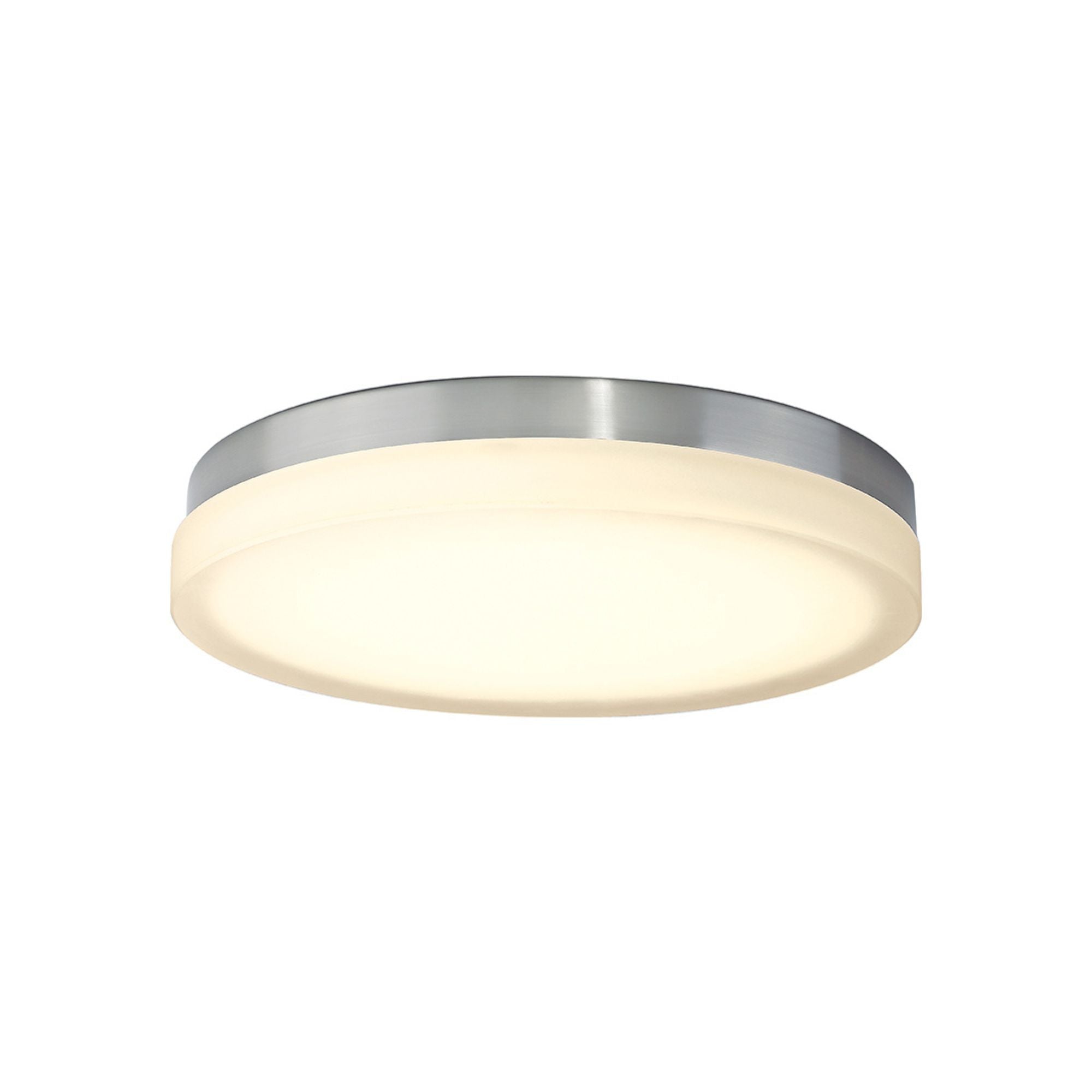 Slice 11" LED Flush Mount, 3CCT, Brushed Nickel Finish