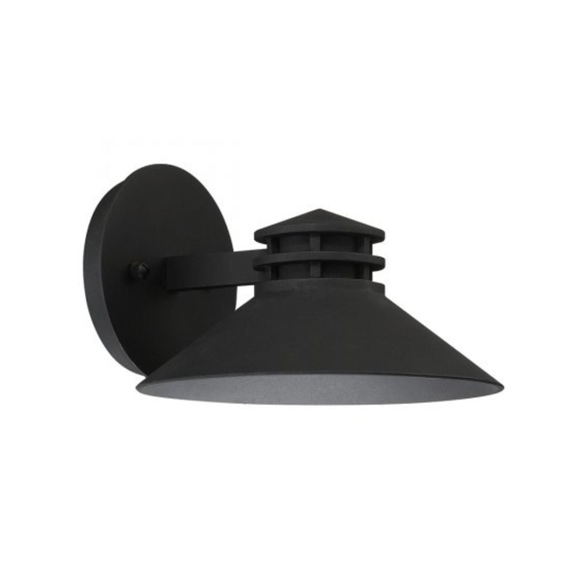 Sodor 8 In LED Outdoor Outdoor Wall Sconce Black Finish