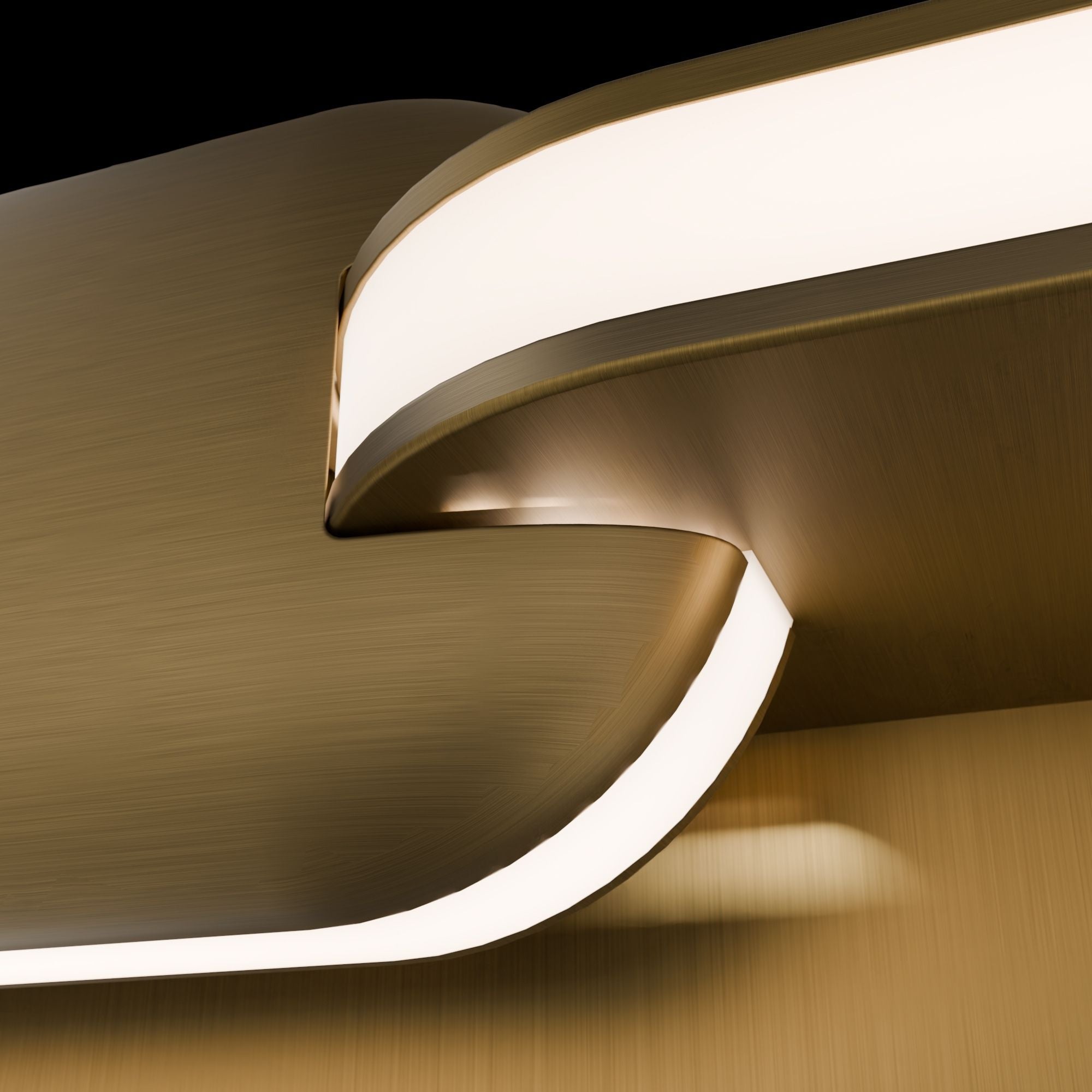 Spectacle 24" LED Wall Sconce, 4CCT, Aged Brass Finish