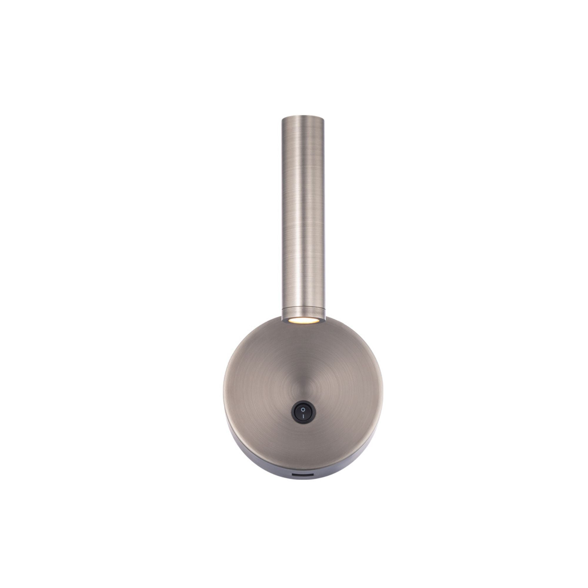 Sprig 10 in. LED Swing Arm Wall Sconce 3000K Brushed Nickel finish