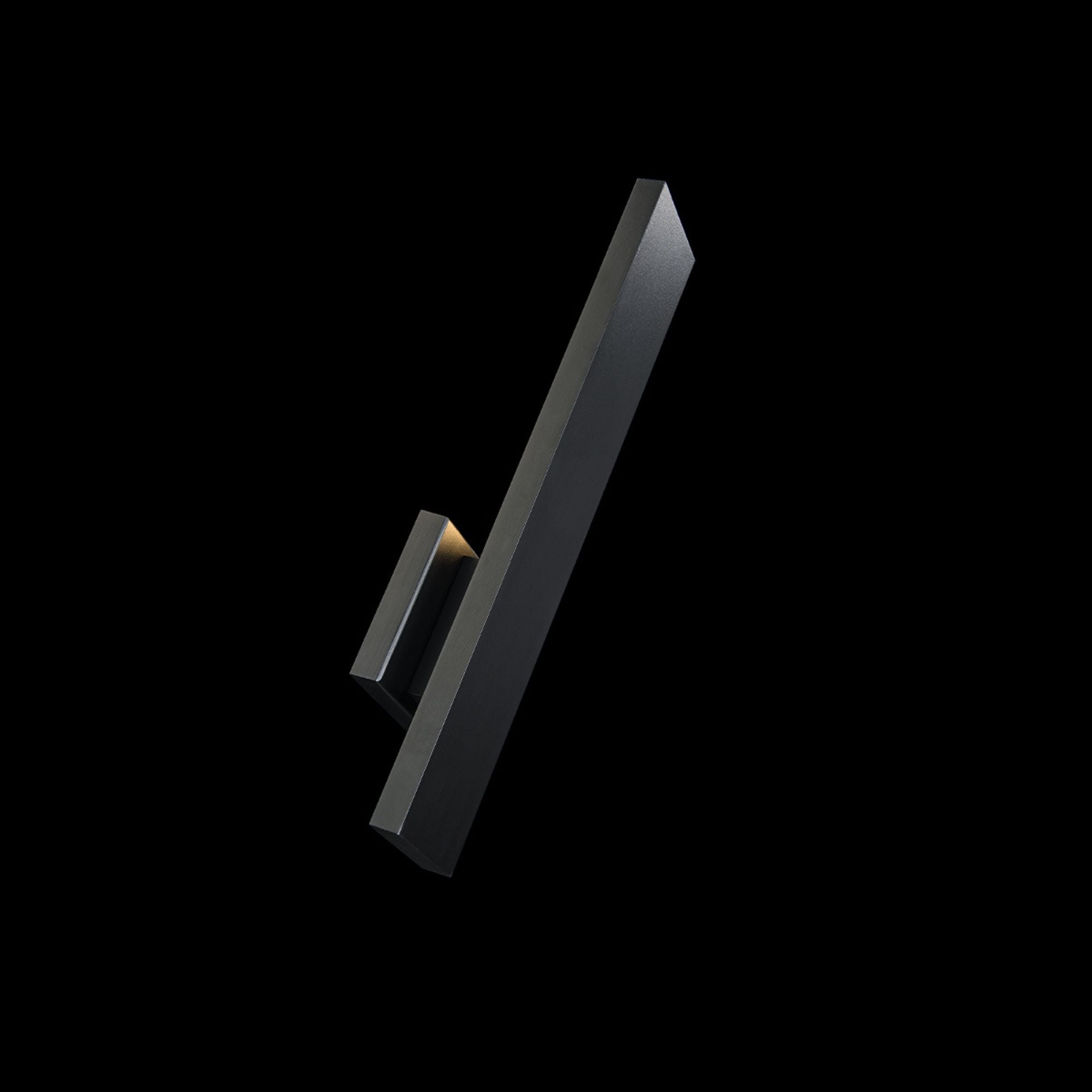 Stag 18" LED Outdoor Wall Light, 3CCT, Black Finish - Bees Lighting
