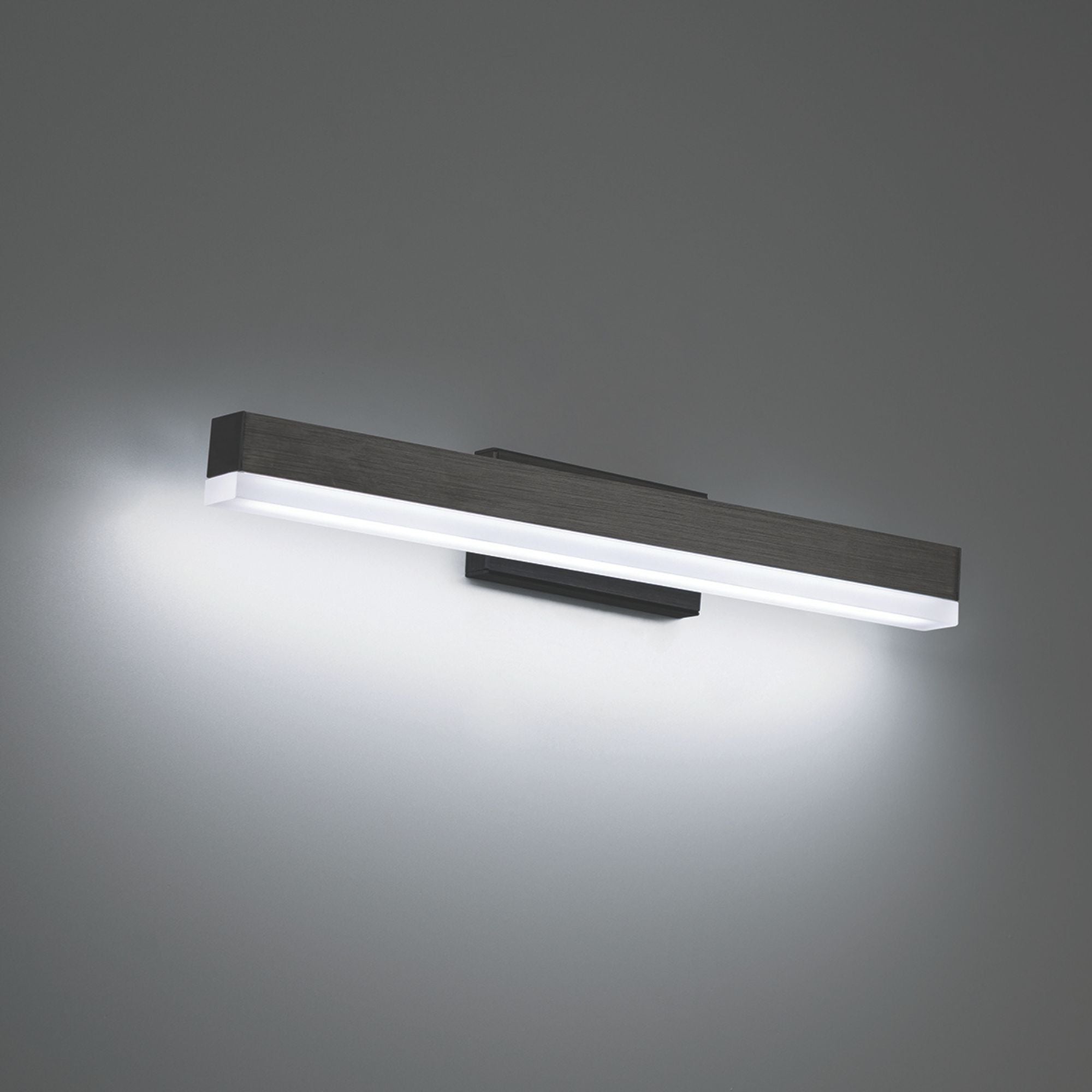 Styx 19" LED Bath, 3CCT, Brushed Black Finish - Bees Lighting
