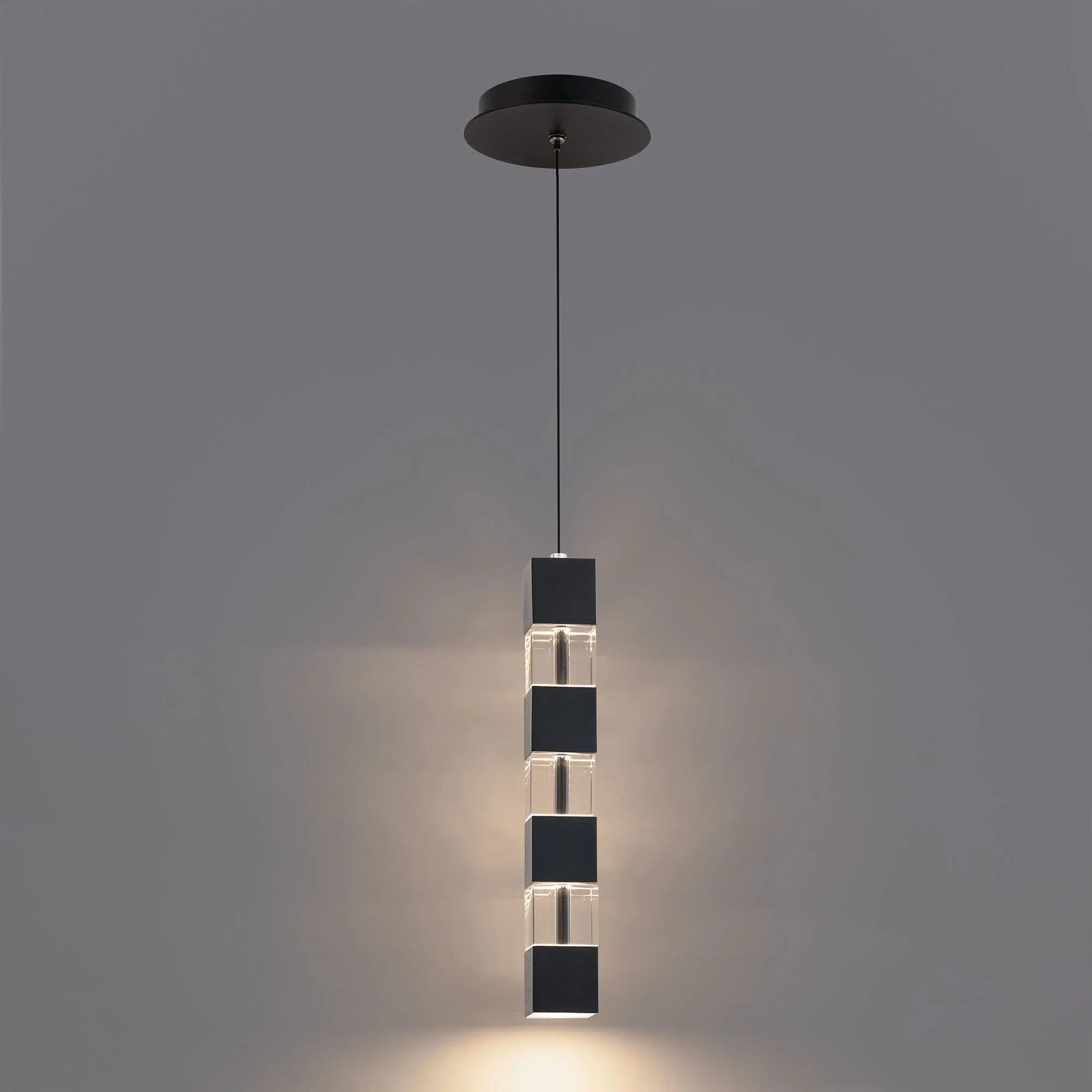 Super Star 14" LED Pendant, 4CCT, Black Finish