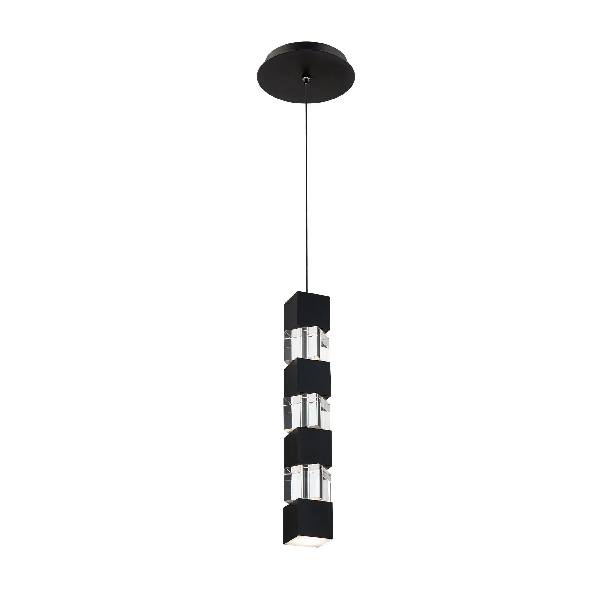 Super Star 14" LED Pendant, 4CCT, Black Finish