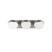 Tripoli 20" LED Wall Sconce, 4CCT, Brushed Nickel Finish