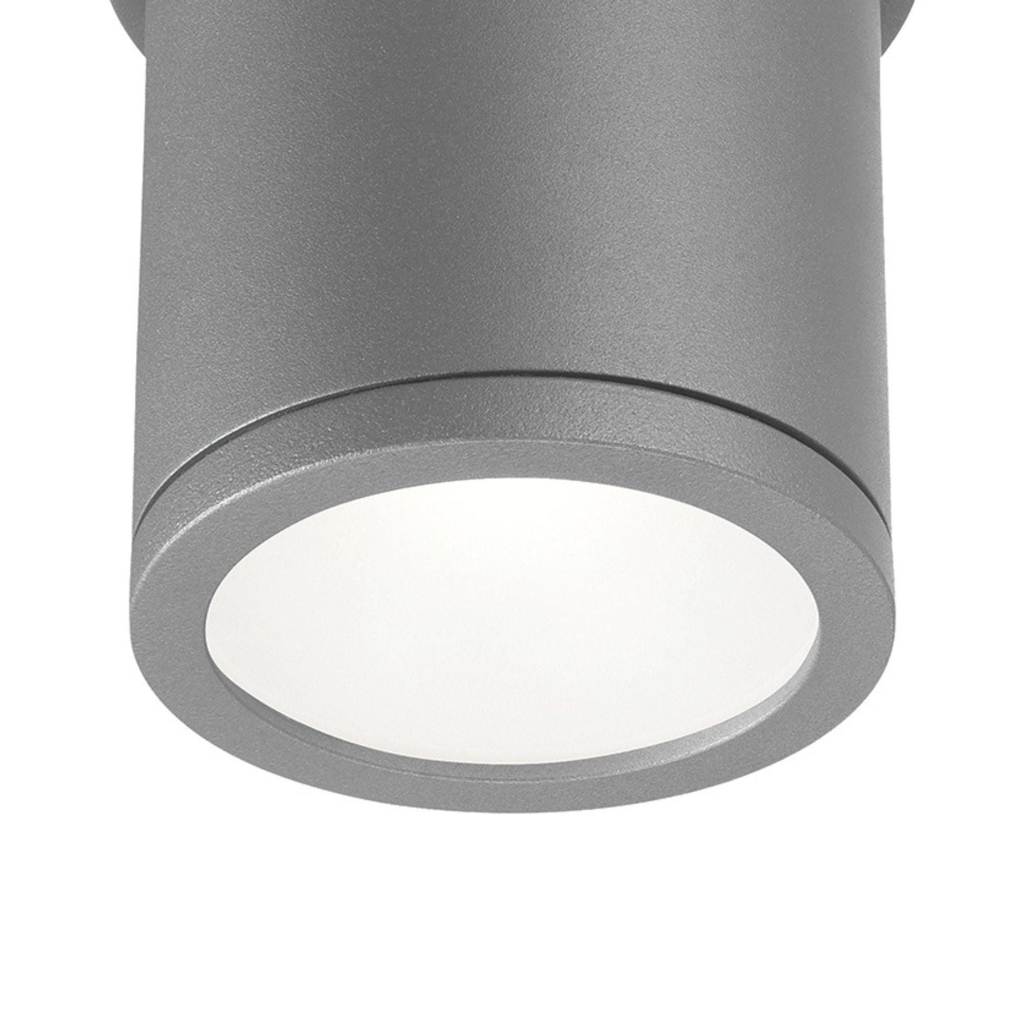 Tube 5 in. LED Flush Mount Light 120-277V, 3000K Graphite - Bees Lighting