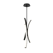 Tusk 25" LED Mini Pendant, 4CCT, Black Finish