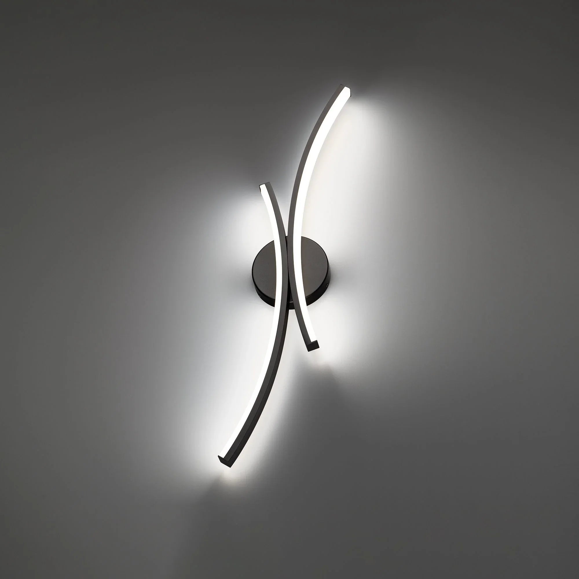 WAC Lighting - Tusk 28" LED Wall Sconce, 4CCT, Black Finish | Bees Lighting